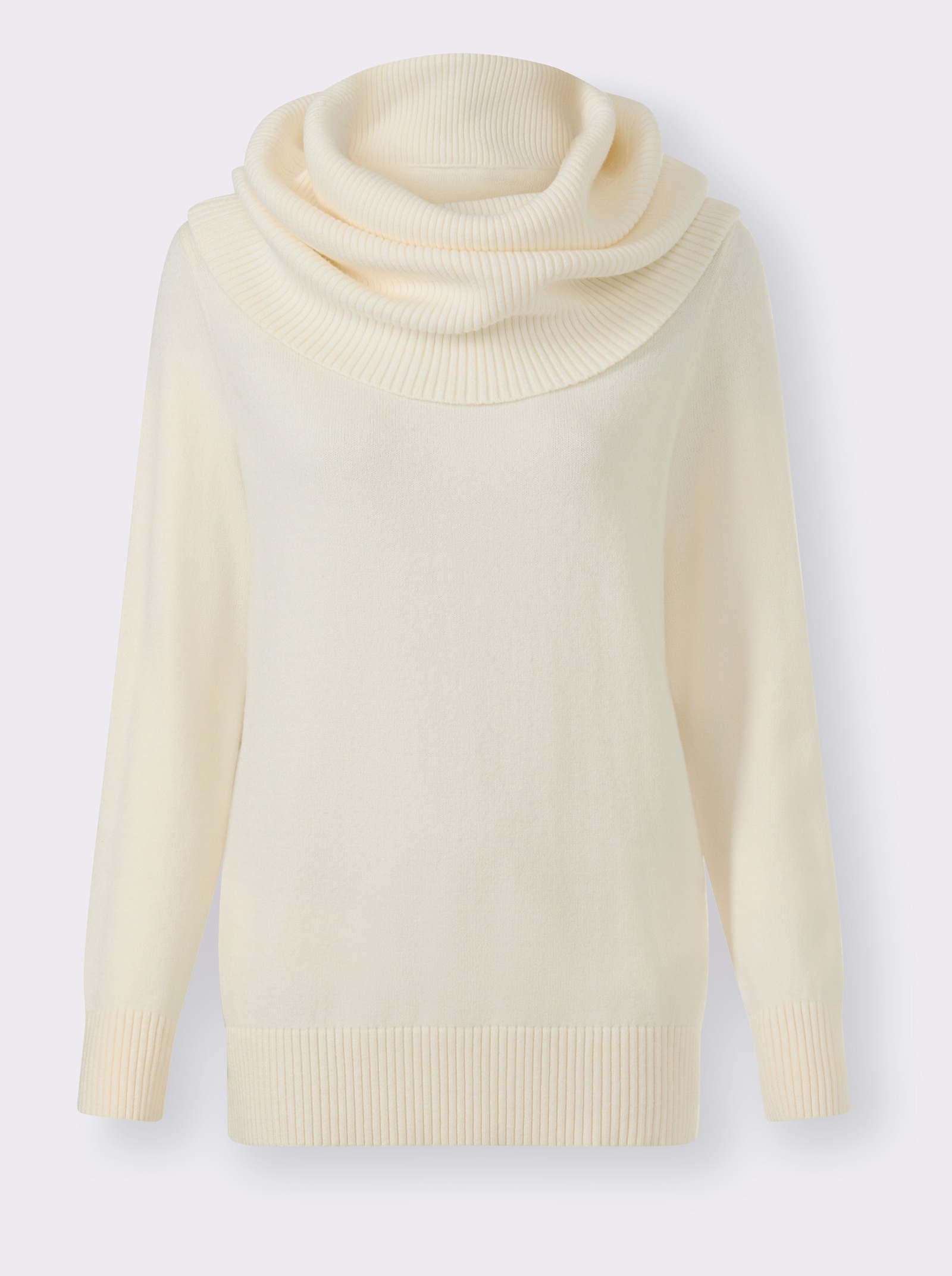 heine Rollkragenpullover mit Langarm - champagner-meliert
