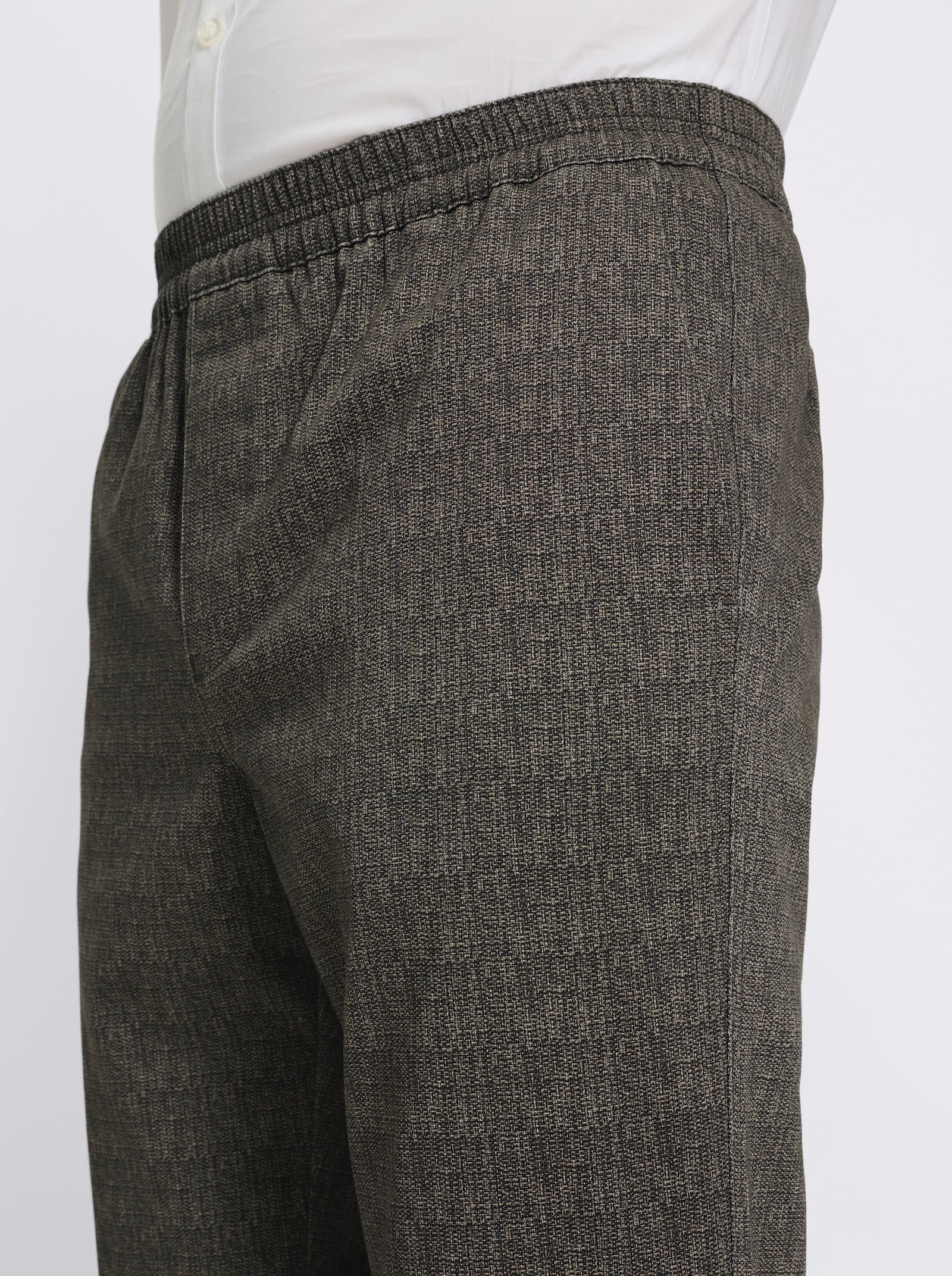 Brühl Schlupfhose mit Easy Care-Ausrüstung - schoko-gemustert