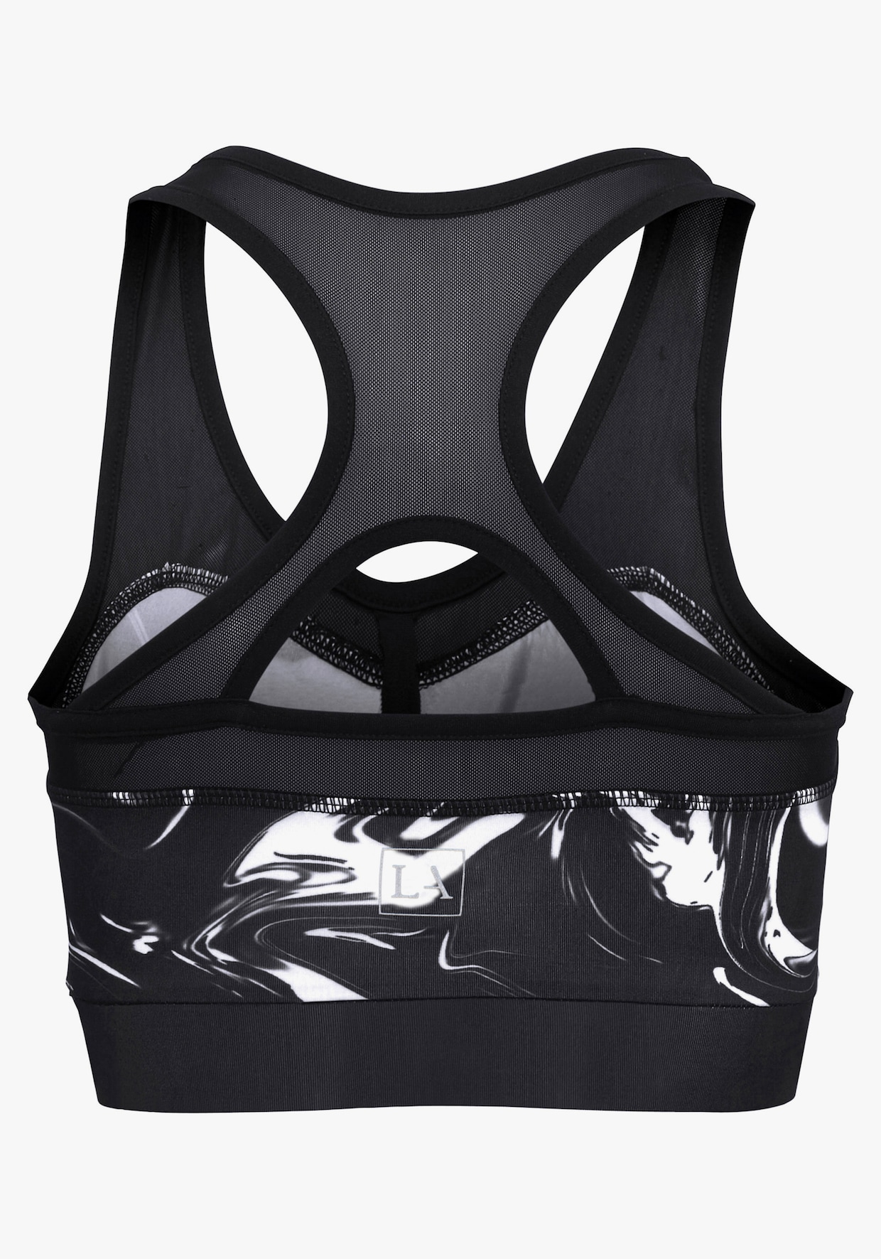 LASCANA ACTIVE T-shirt d'extérieur - noir-marbré