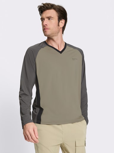 Catamaran Sports Funktionsshirt - schlamm-anthrazit