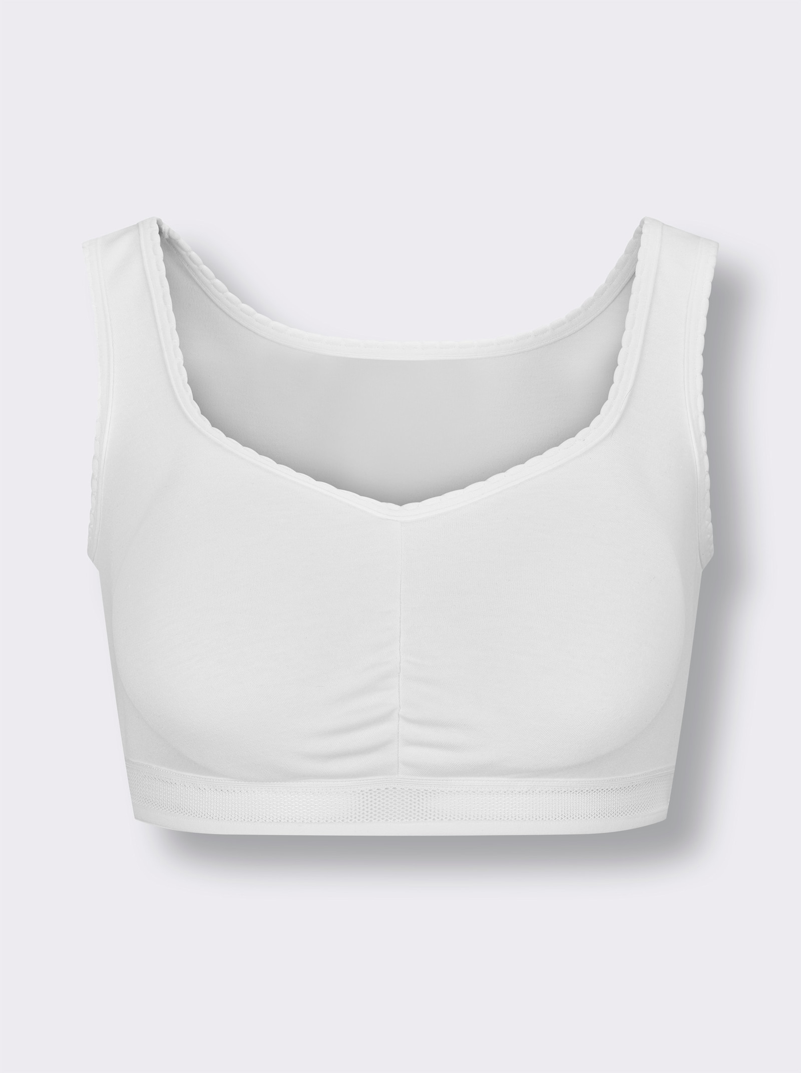 wäschepur Bustier - 2x weiss