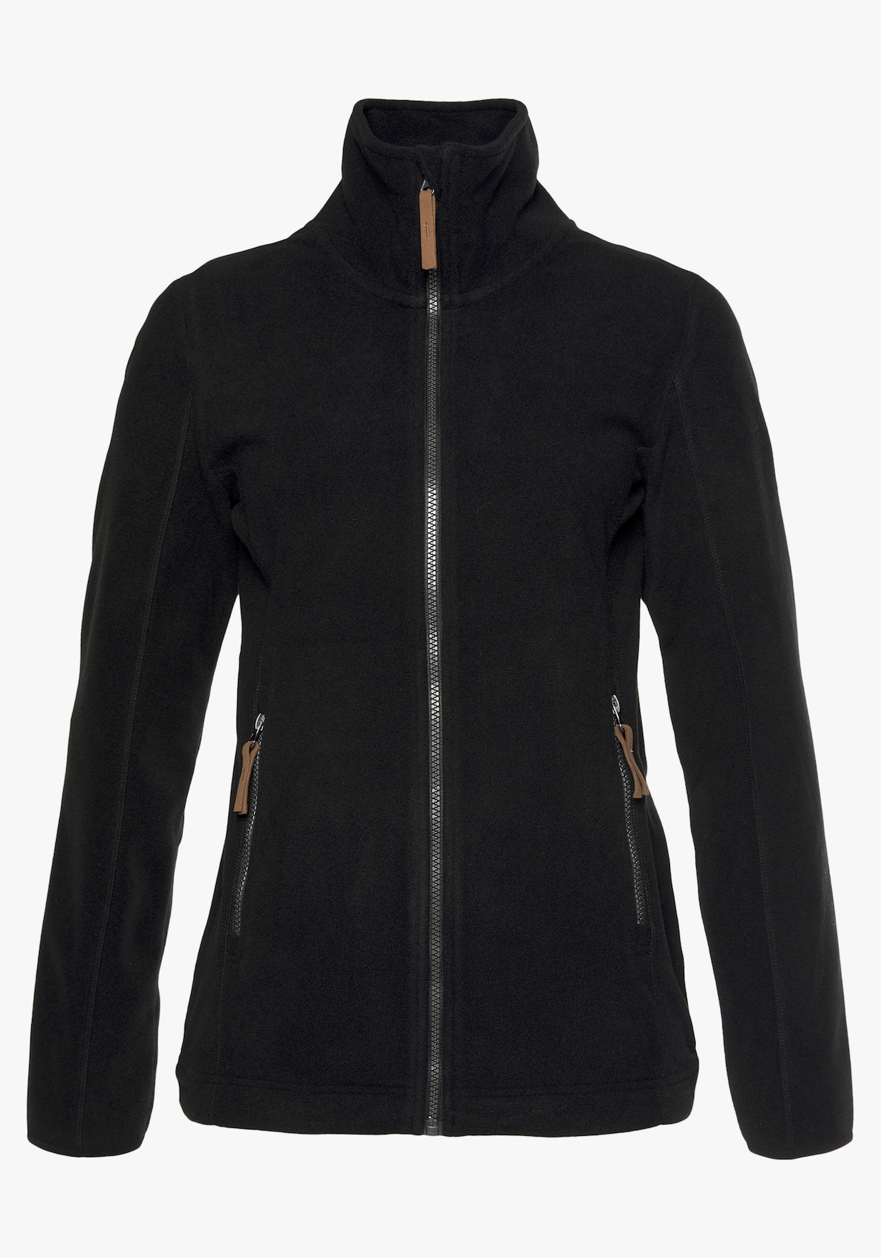 Fleecejacke - schwarz