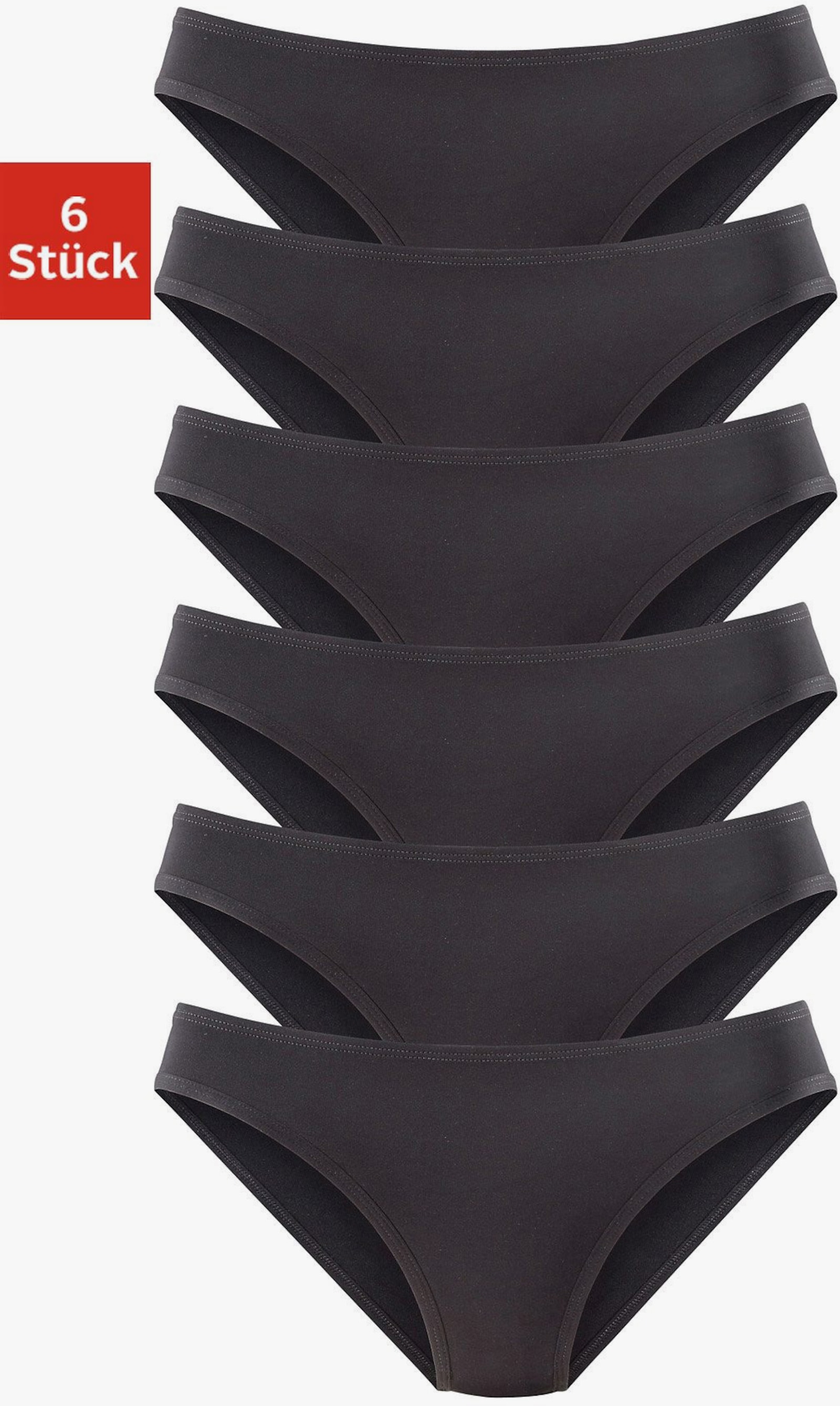 vivance active Jazz-Pants Slips - schwarz