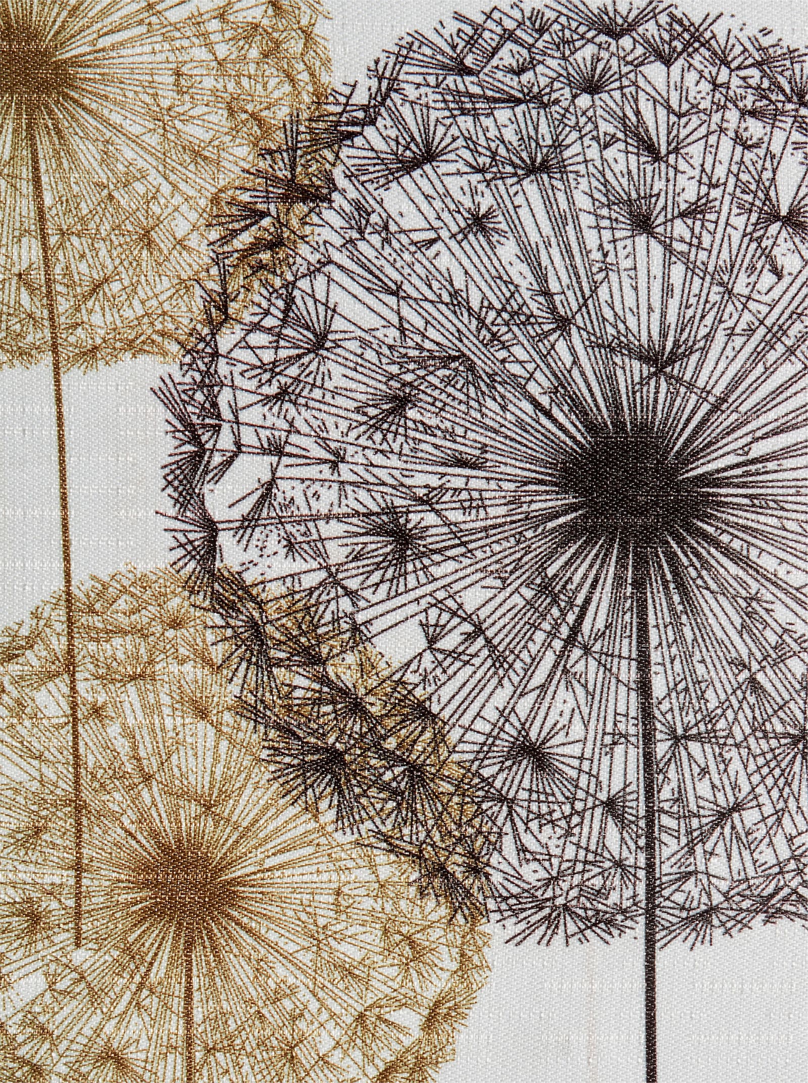 heine home gordijnen - wit/taupe