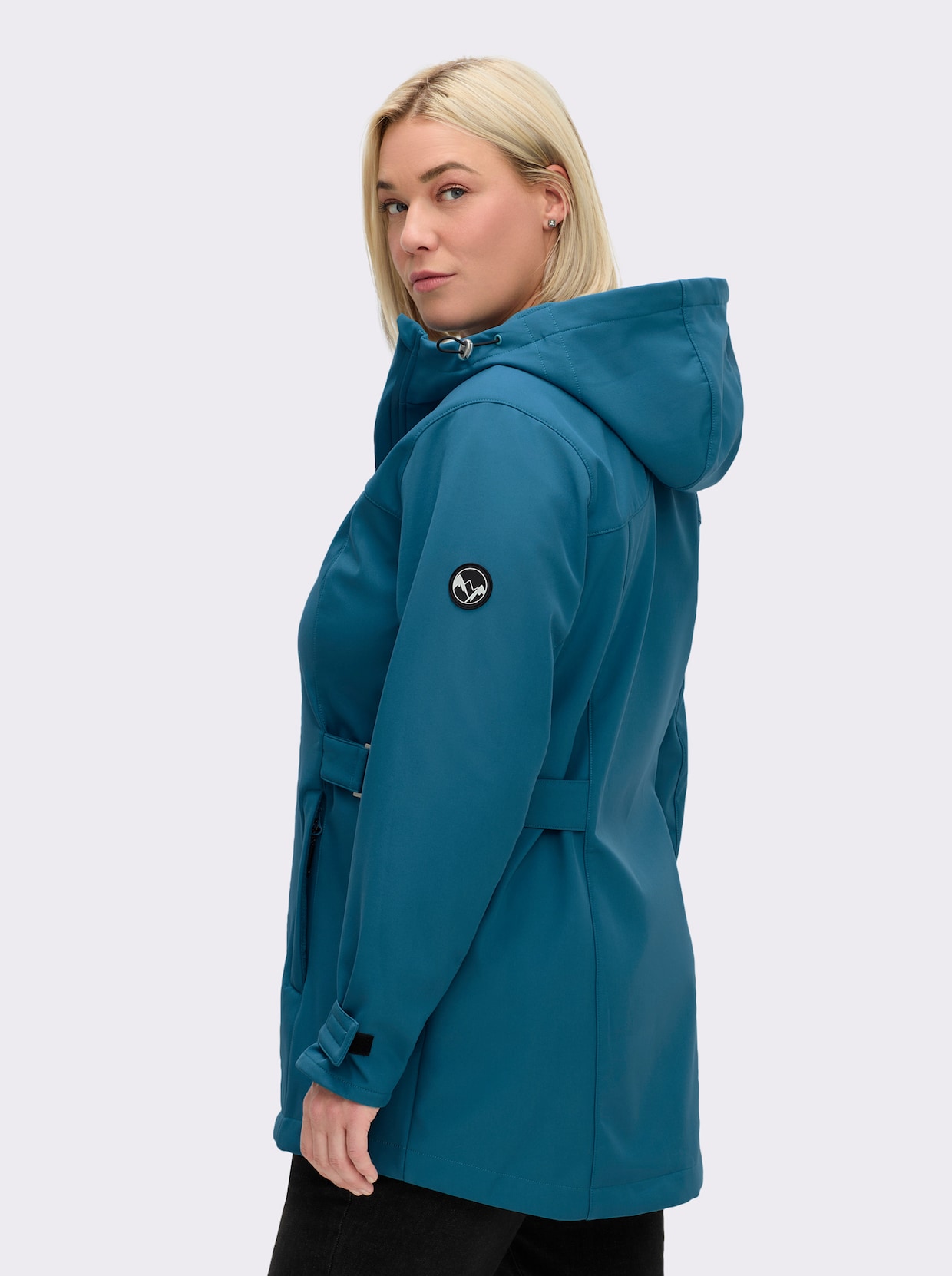sheego Softshelljacke - topas