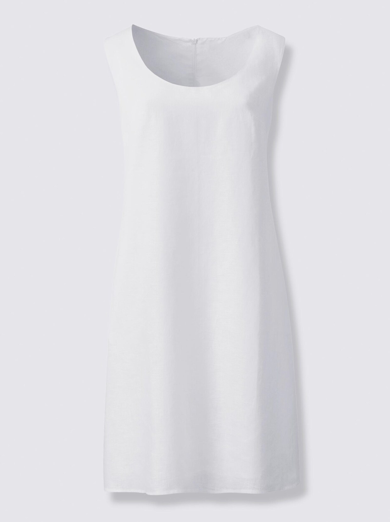 Linea Tesini Leinen-Kleid - weiß