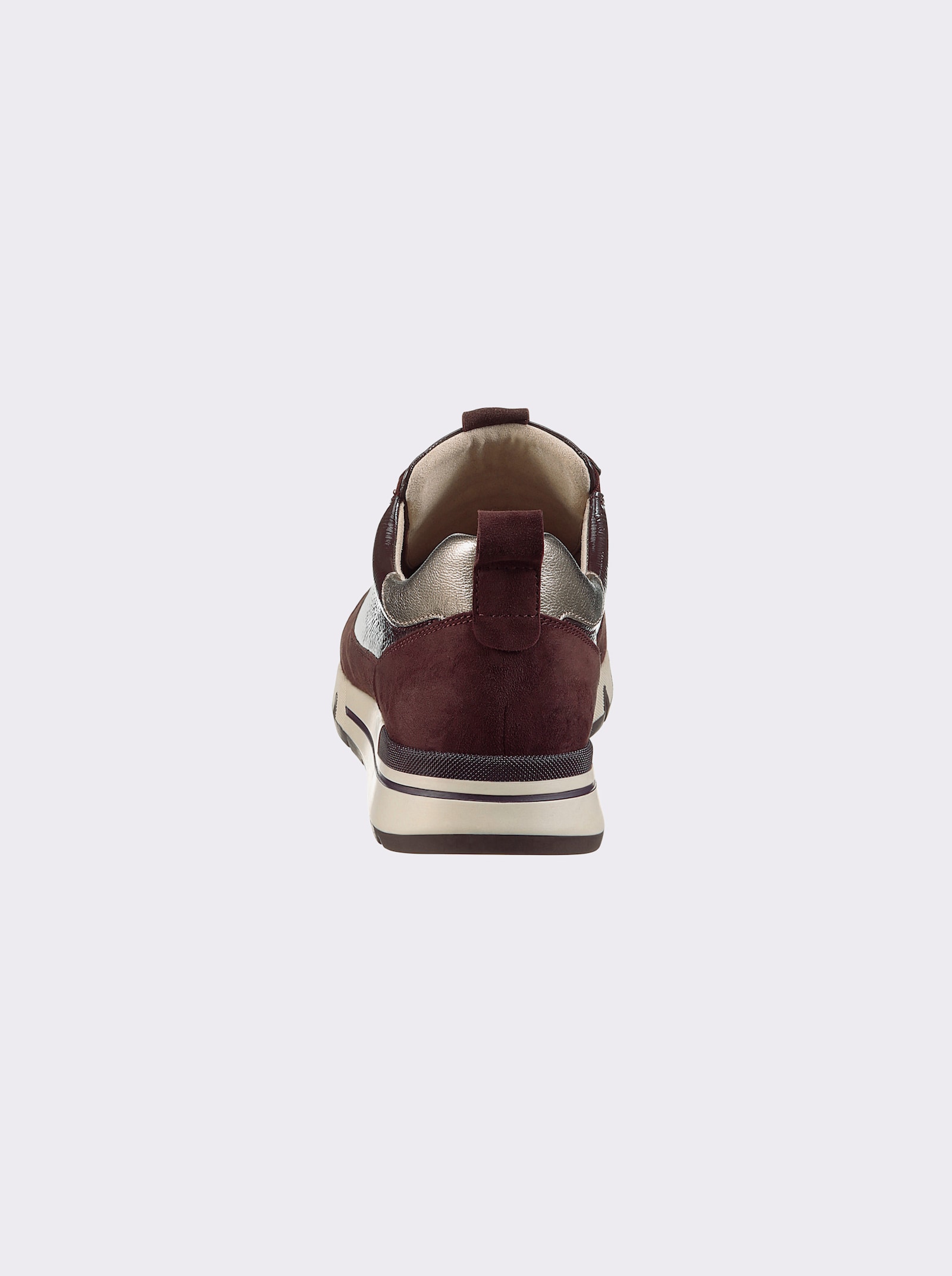 Caprice Sneaker met elastiek opzij - bordeaux