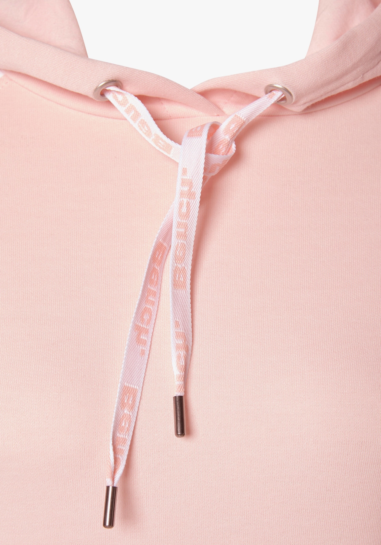 Robe en matière sweat - blanc-rose