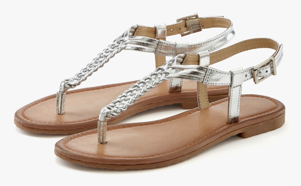 Vivance Teenslipper - Zilverkleur