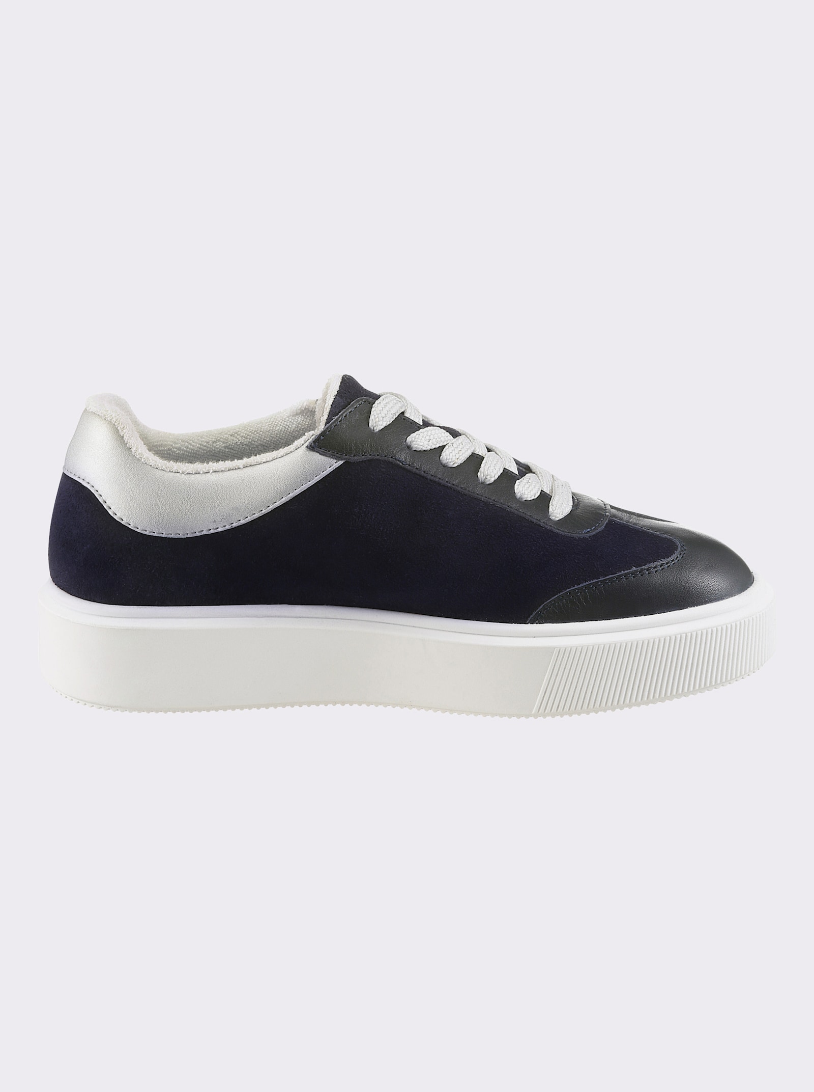 heine Sneaker - marine-silberfarben