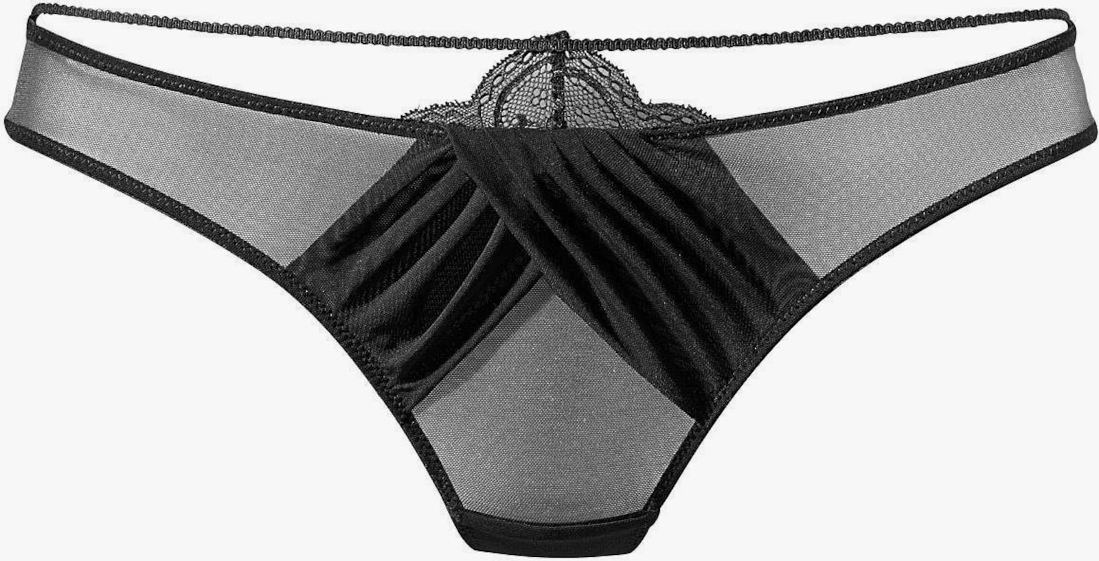 petite fleur gold String - schwarz