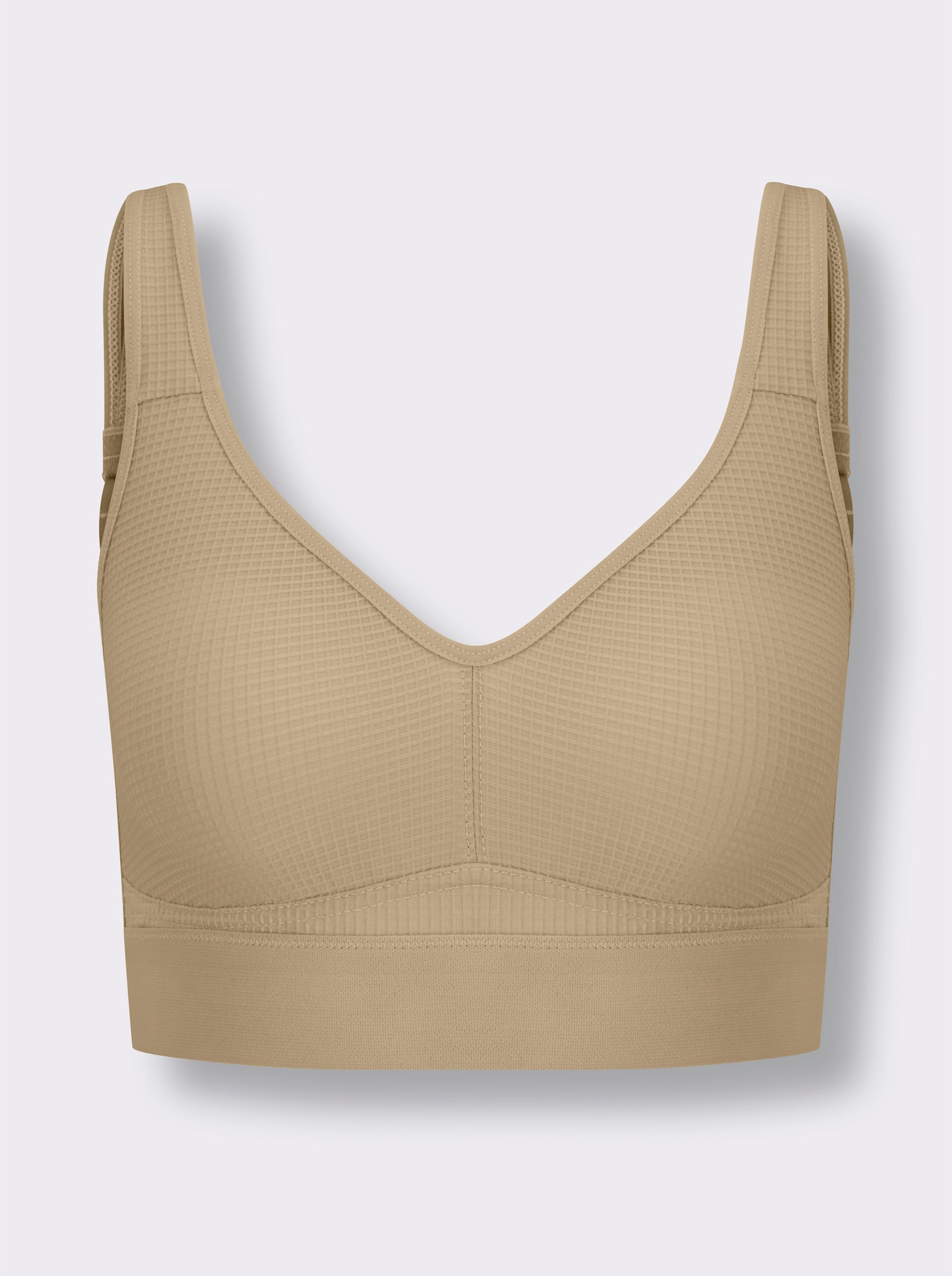 wäschepur Comfortbeha zonder beugel - camel