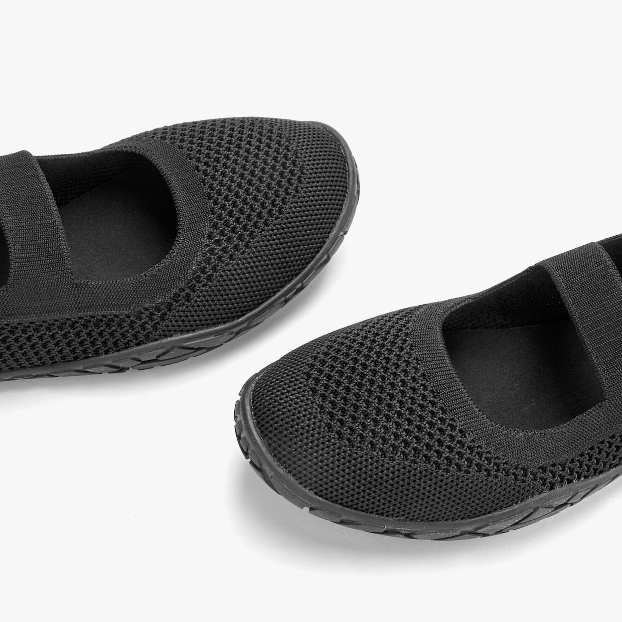 LASCANA Sneaker Ballerinas - schwarz