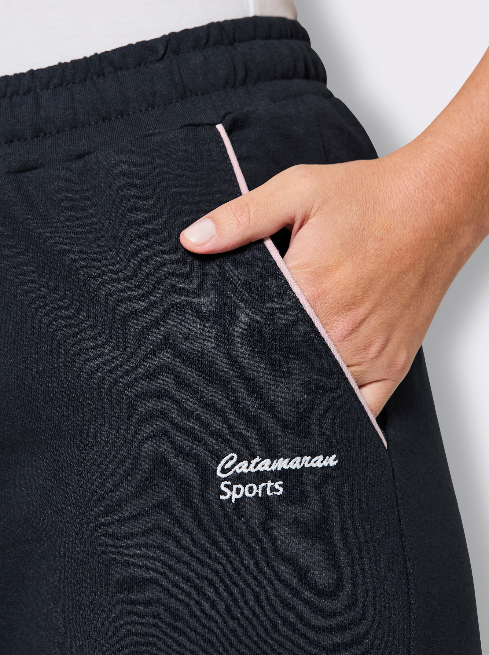 Catamaran Sports Freizeithose - marine-rosé