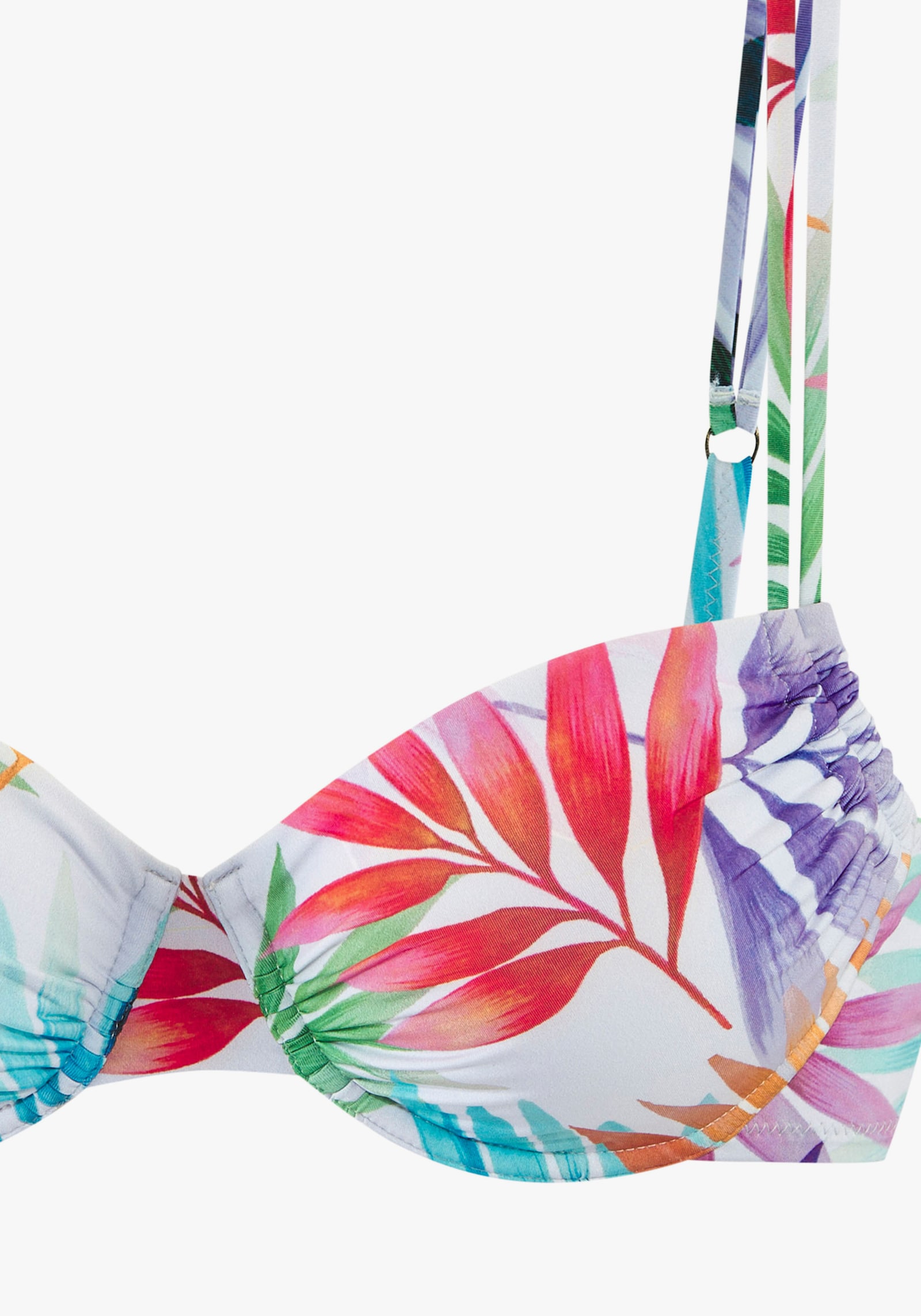 LASCANA Bügel-Bikini - weiss bedruckt