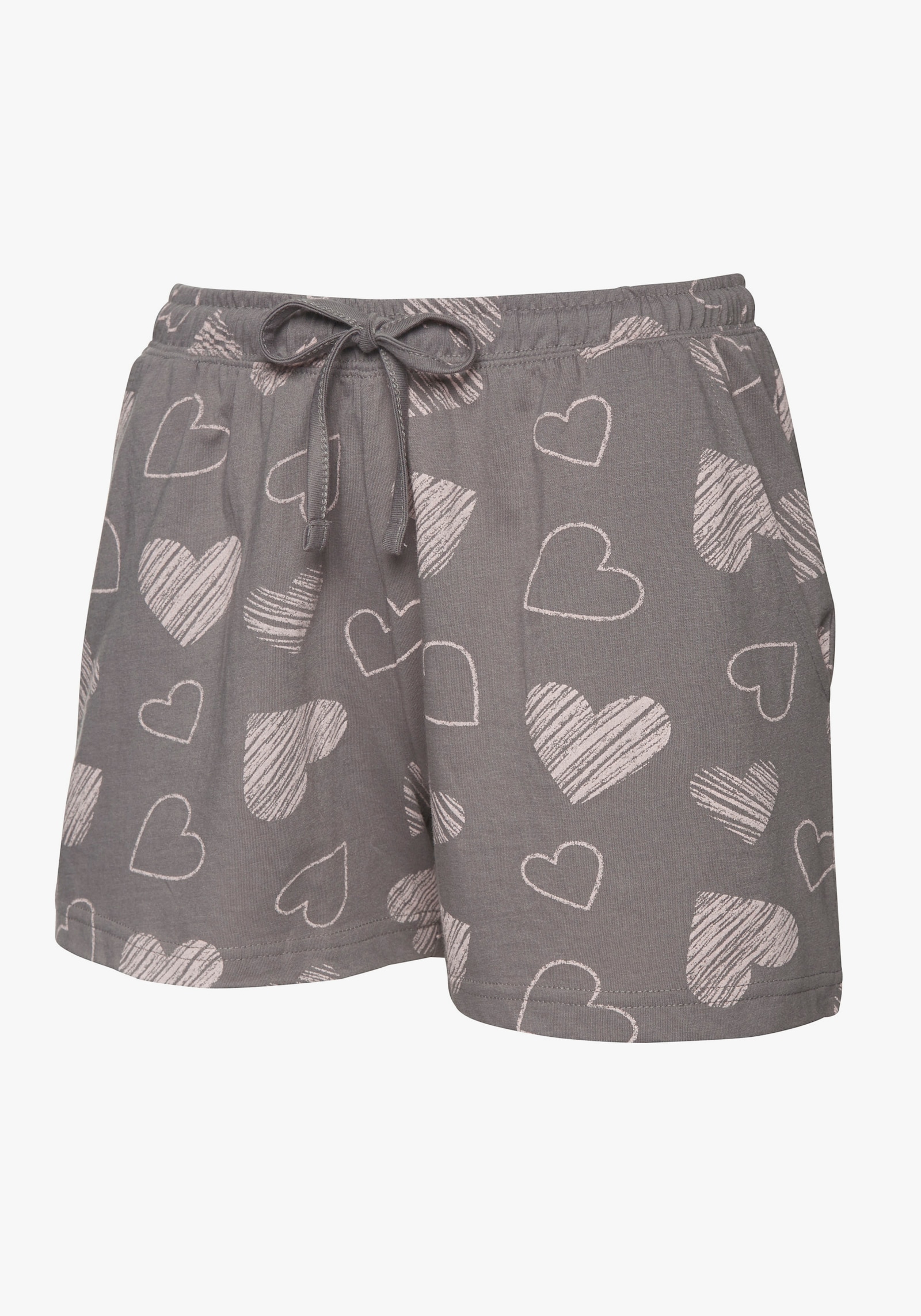 Vivance Dreams Pyjama court - rose/gris