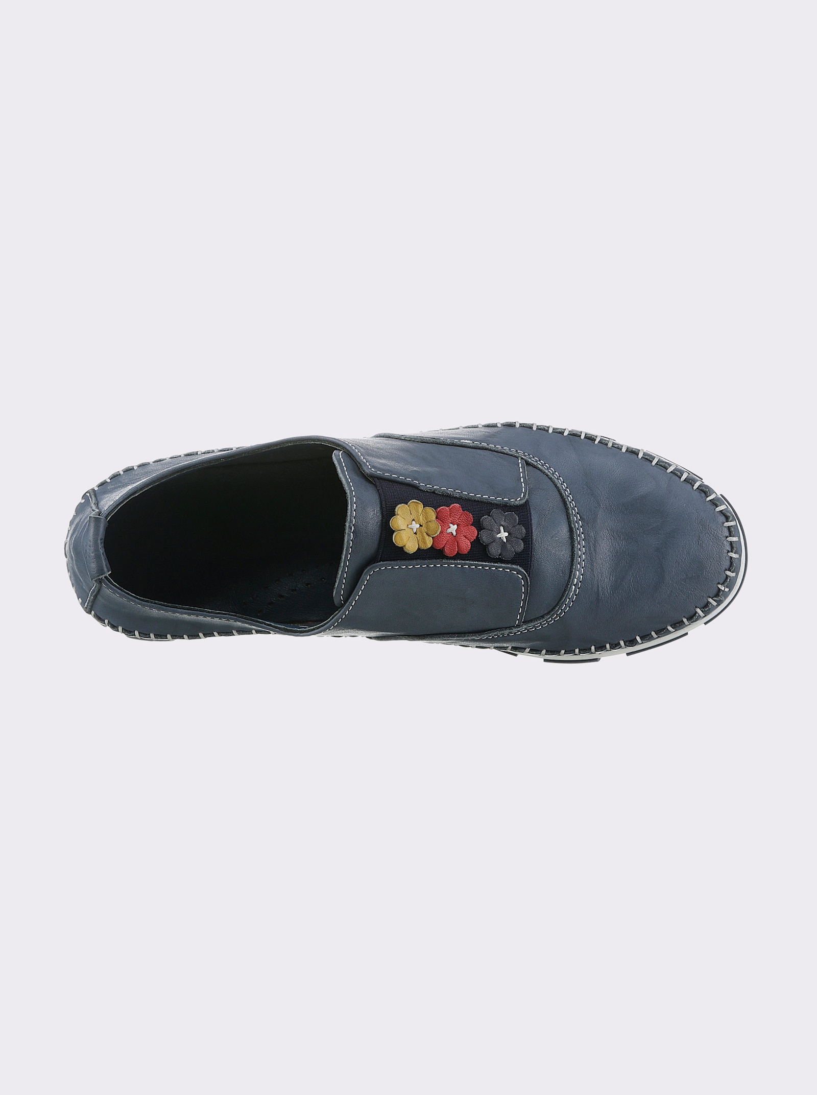 Gemini Slipper weich gepolstert - jeansblau