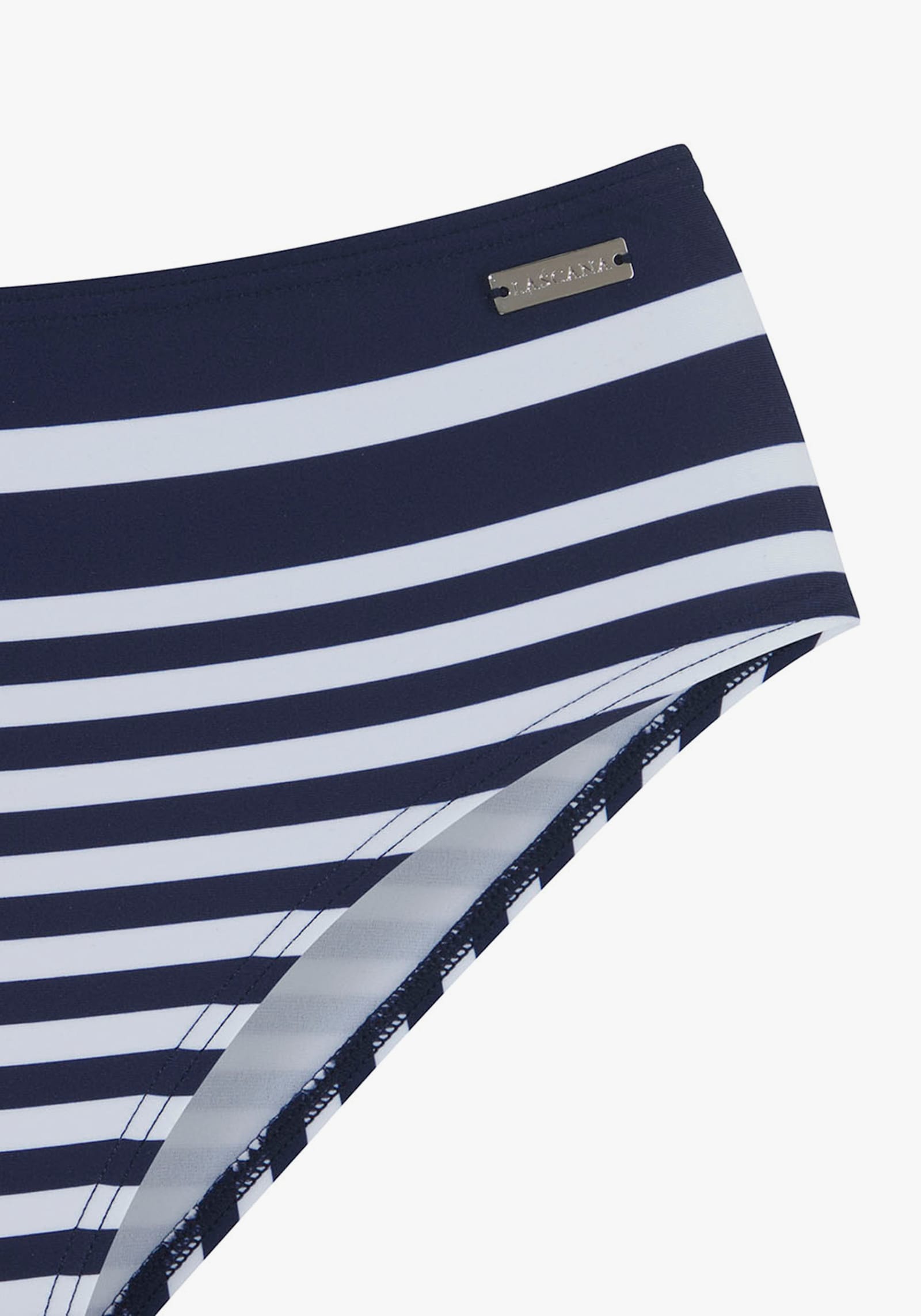 LASCANA Bikini-Hose - marine-weiß