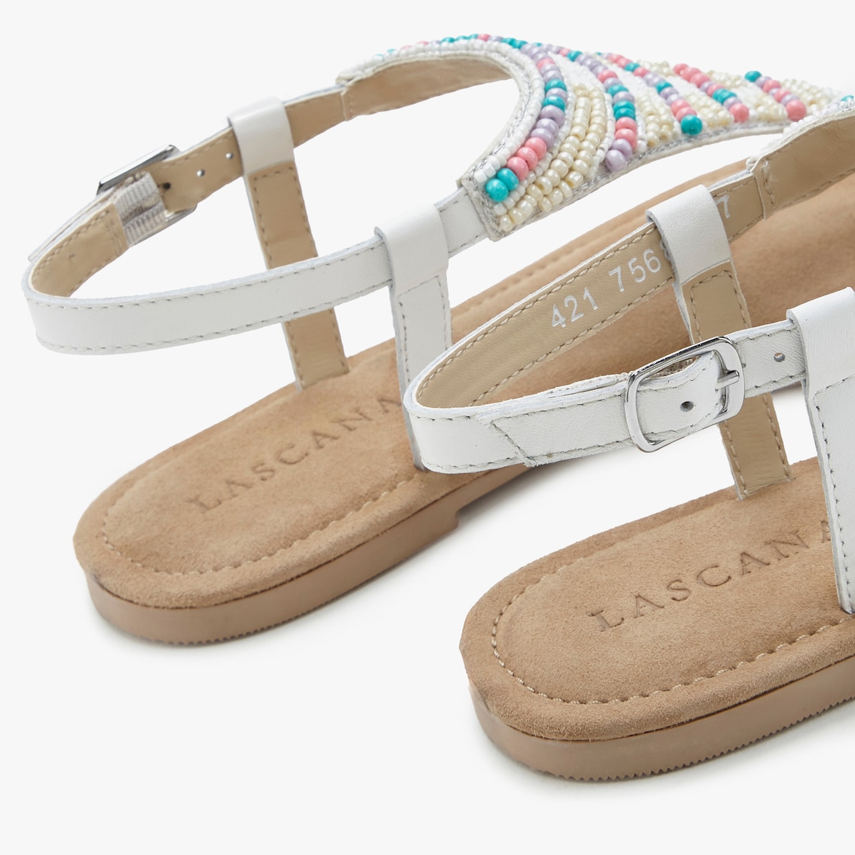LASCANA Sandalen - wit