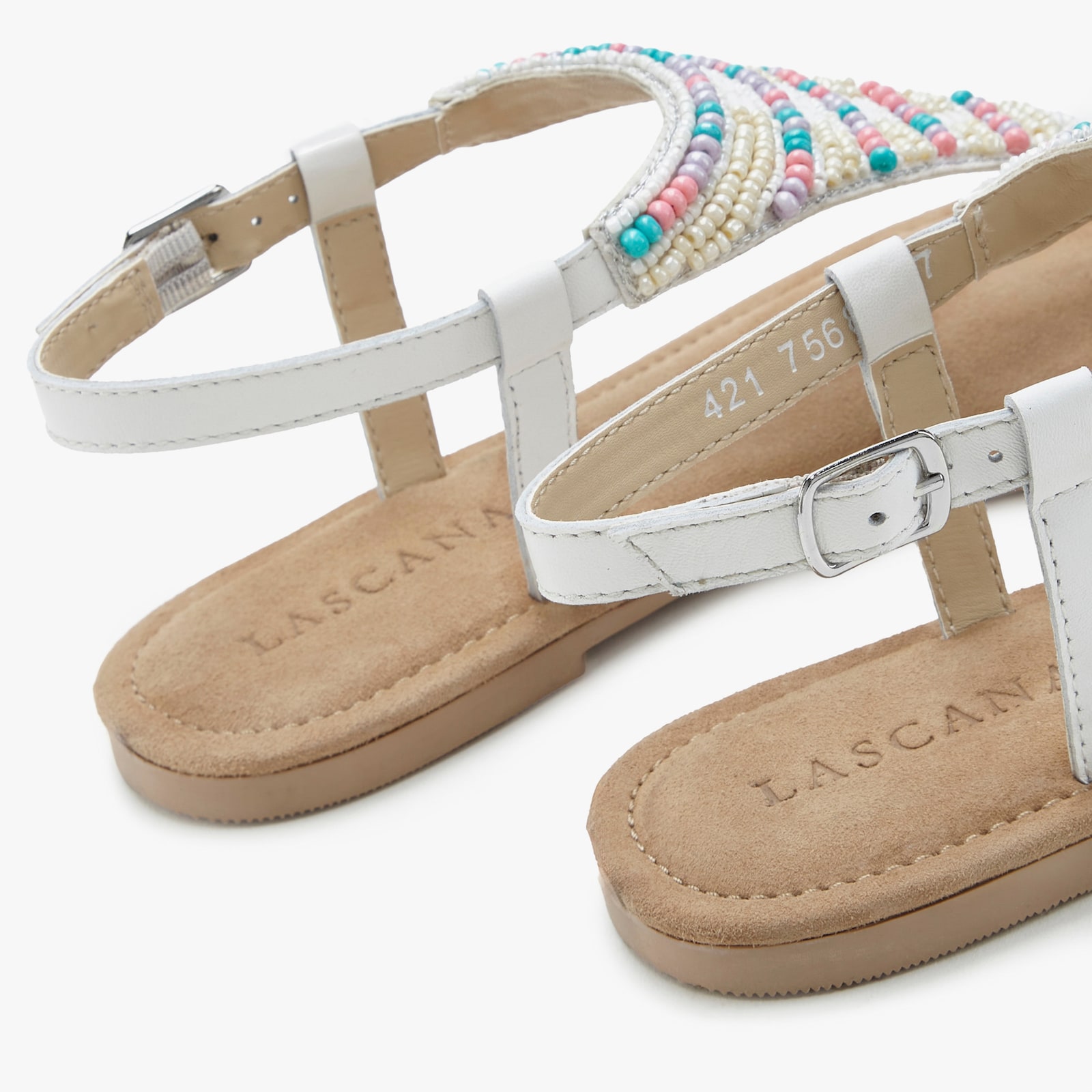 LASCANA Sandale - weiß