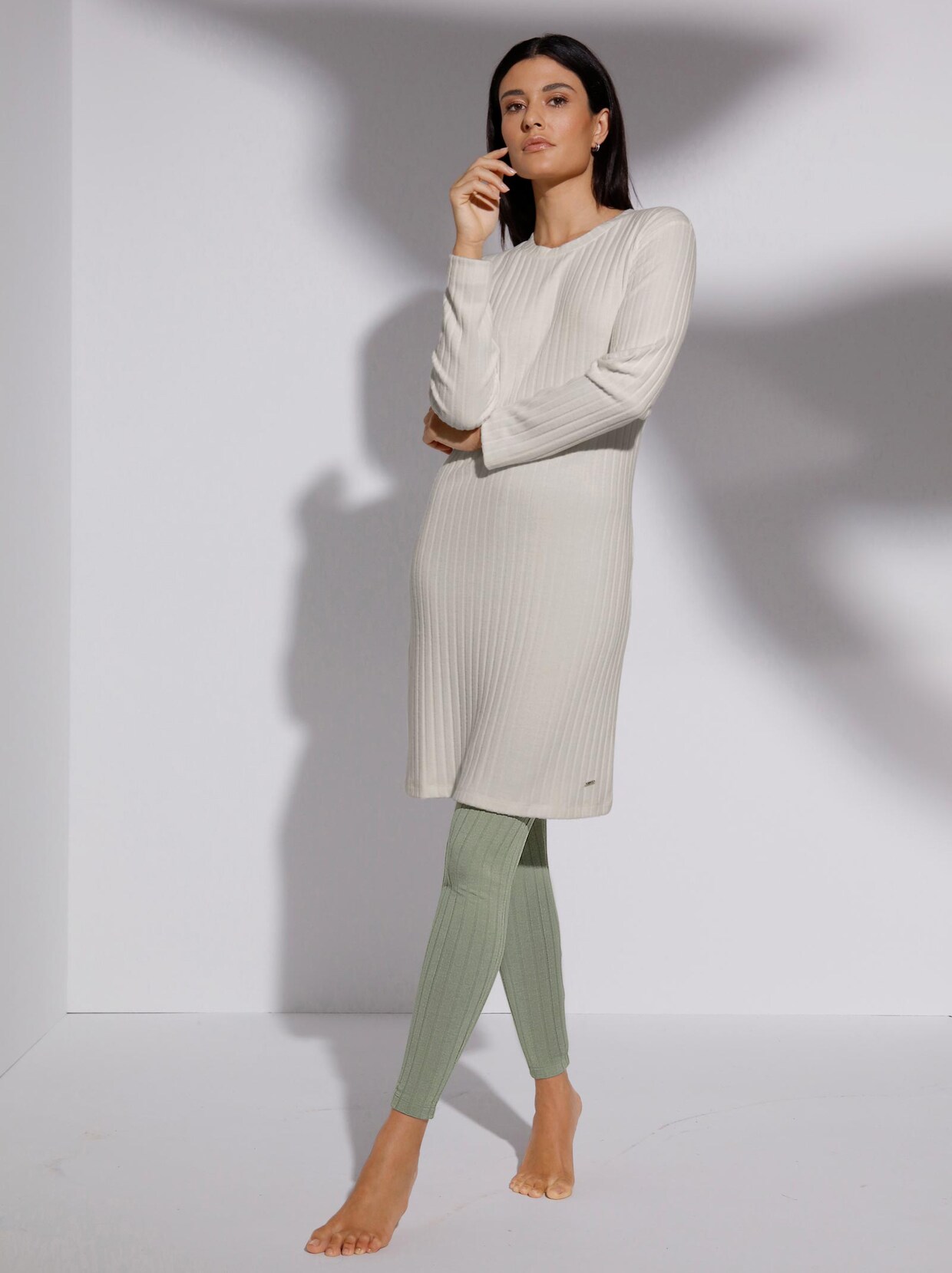 feel good Longshirt - ecru