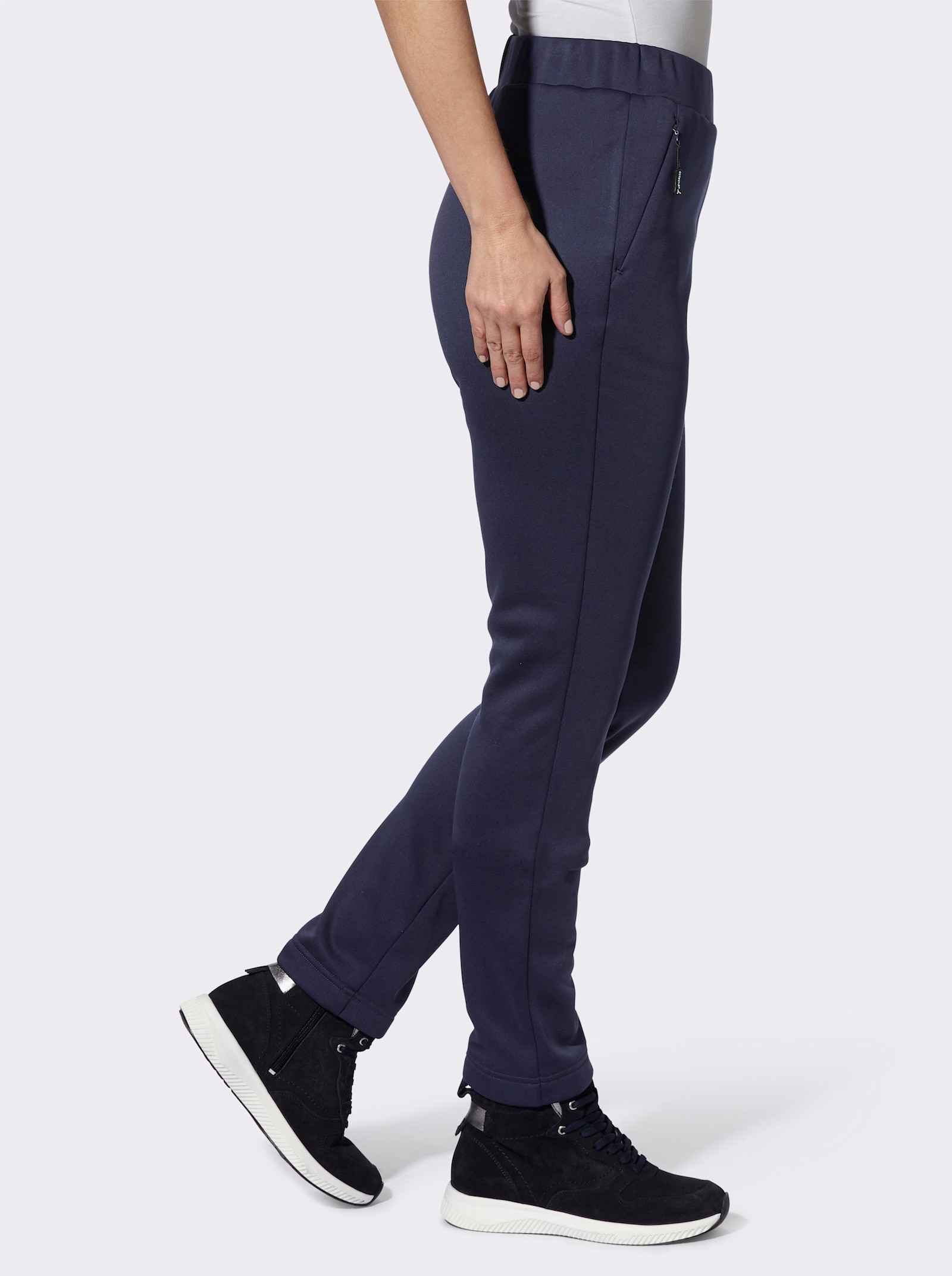 Thermolegging met zacht opgeruwde binnenkant - marine