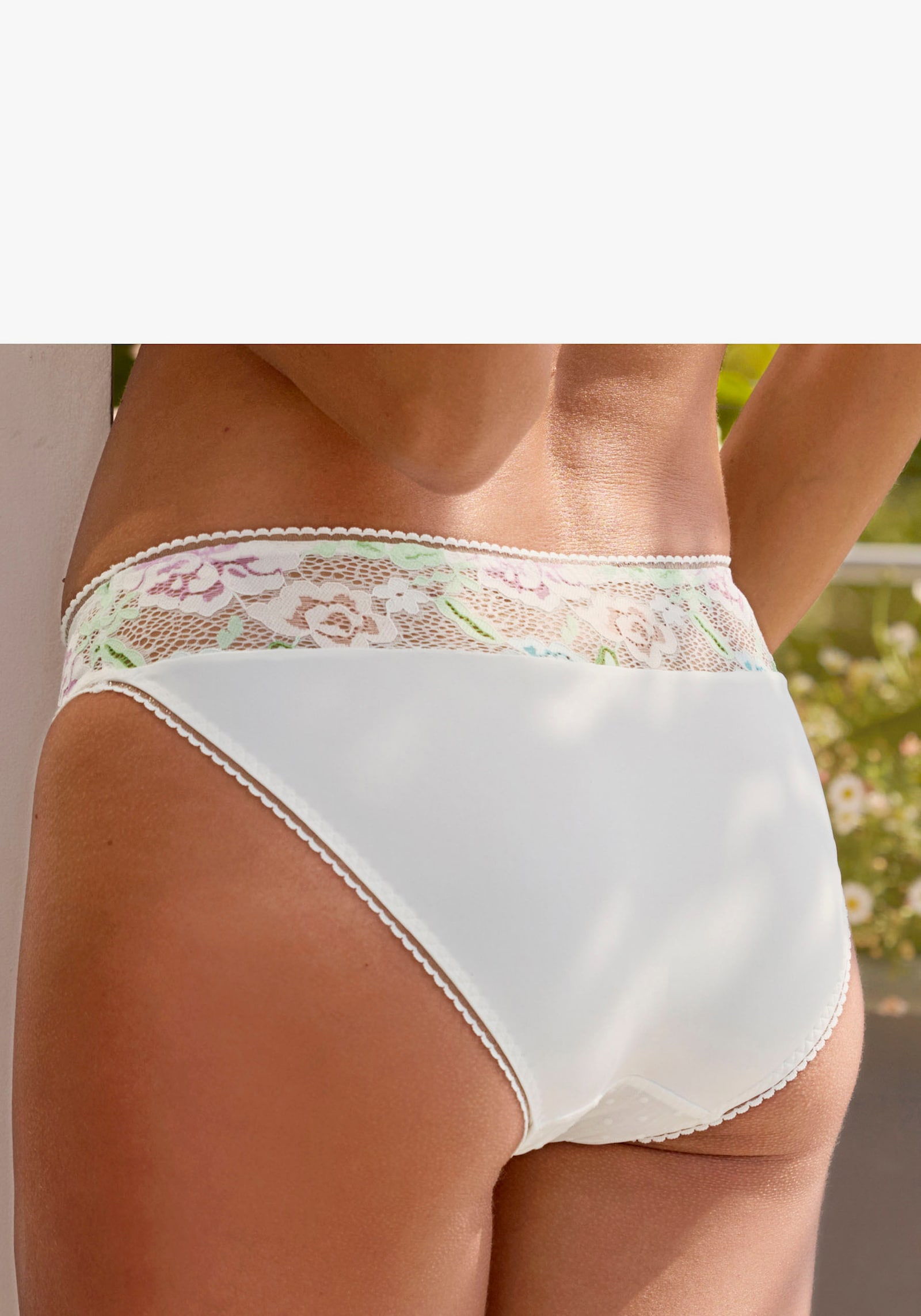 Vivance Slip - pastel geblühmt