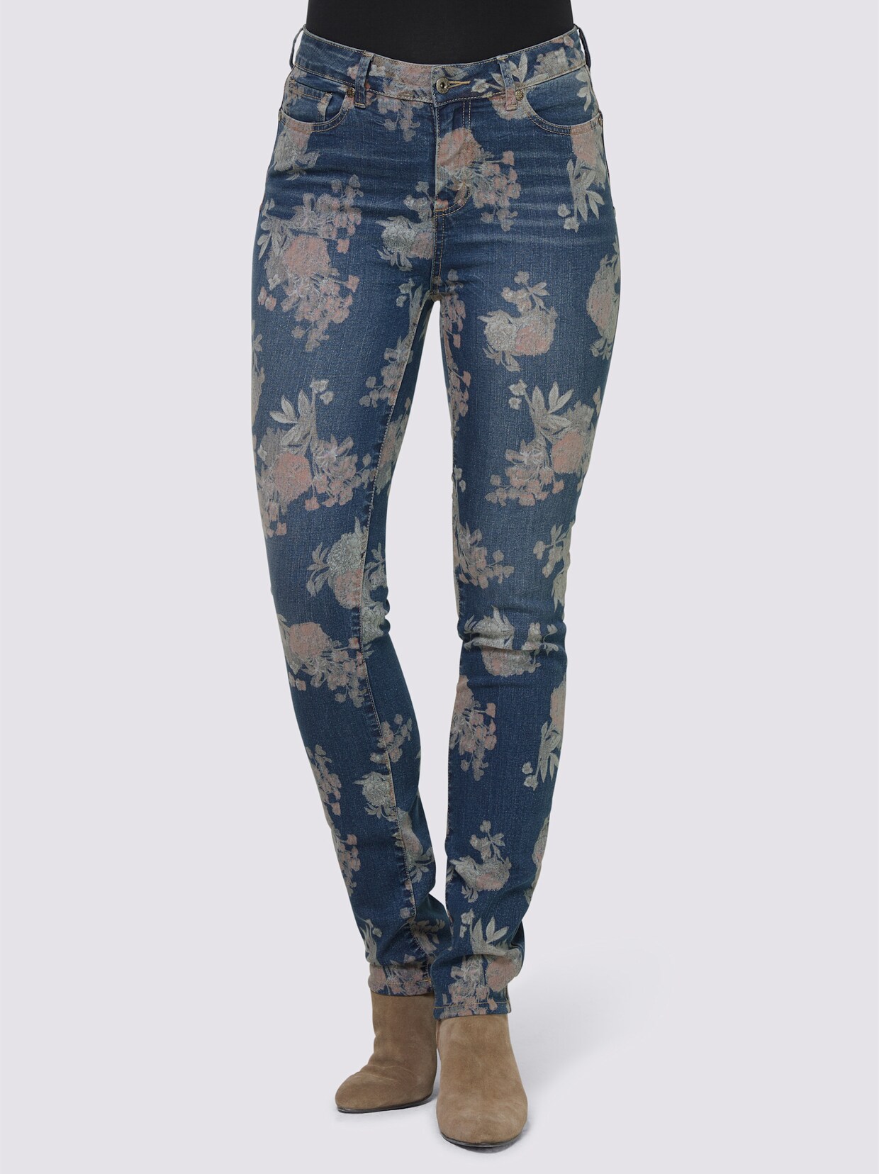 heine Jeans - blue-stone-washed