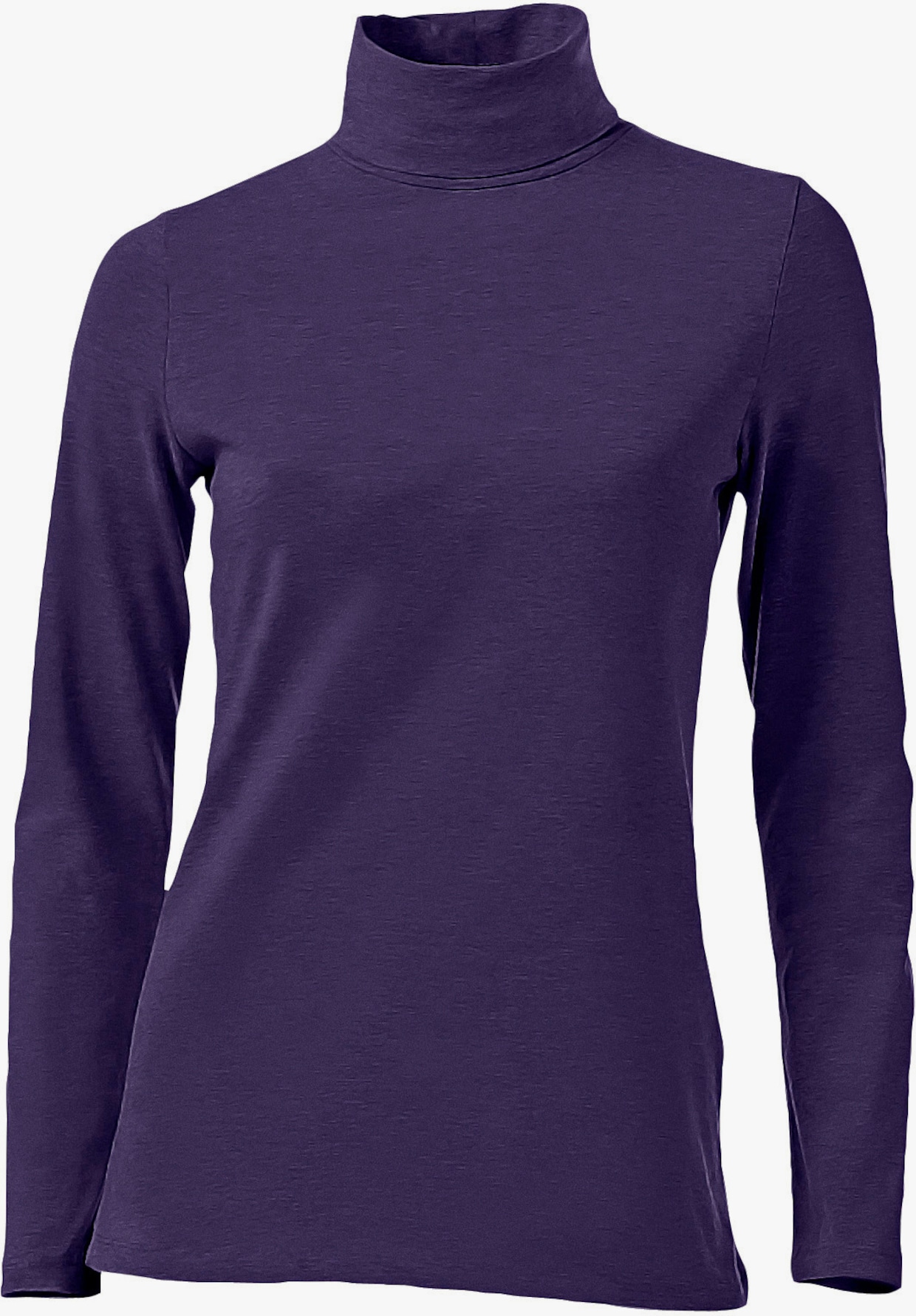heine Shirt met rolkraag - prune