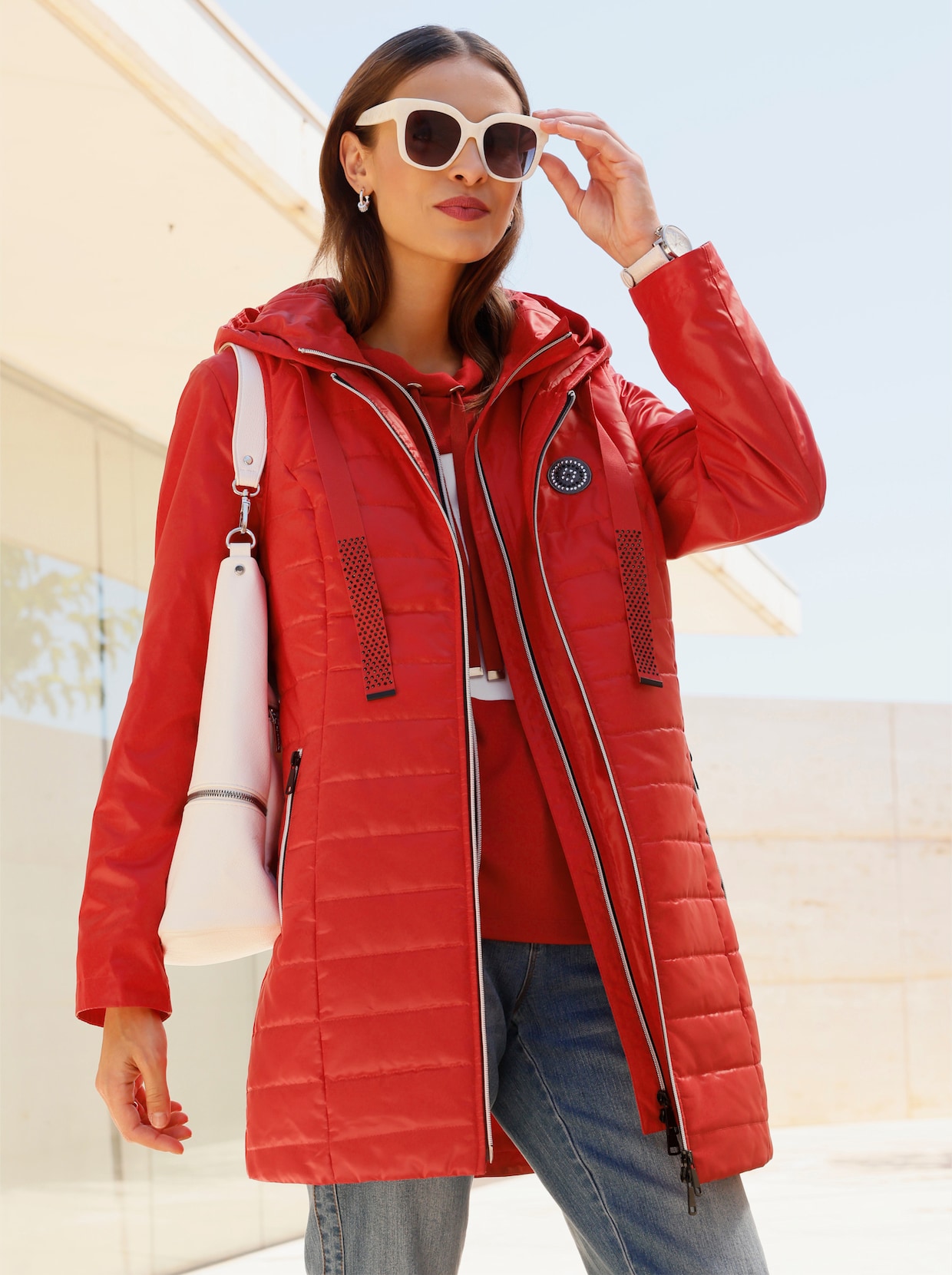 Outdoorjacke - rot