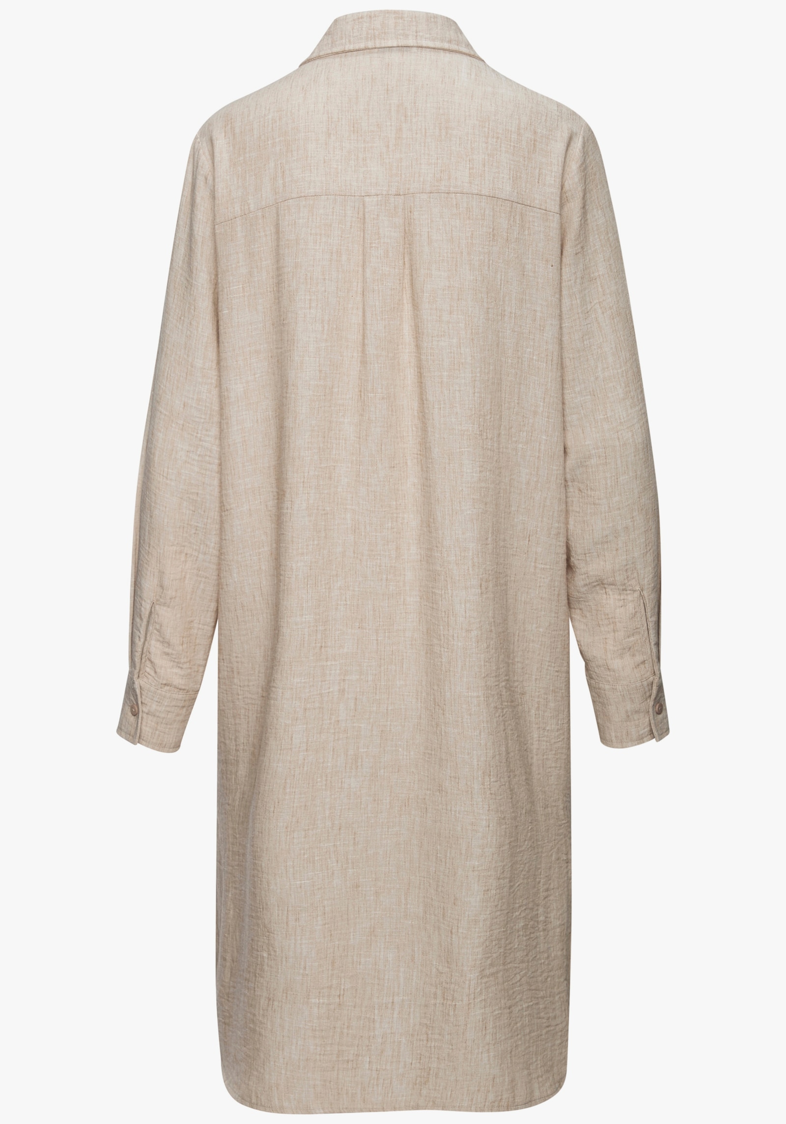 Buffalo Longline blouse - beige gemêleerd