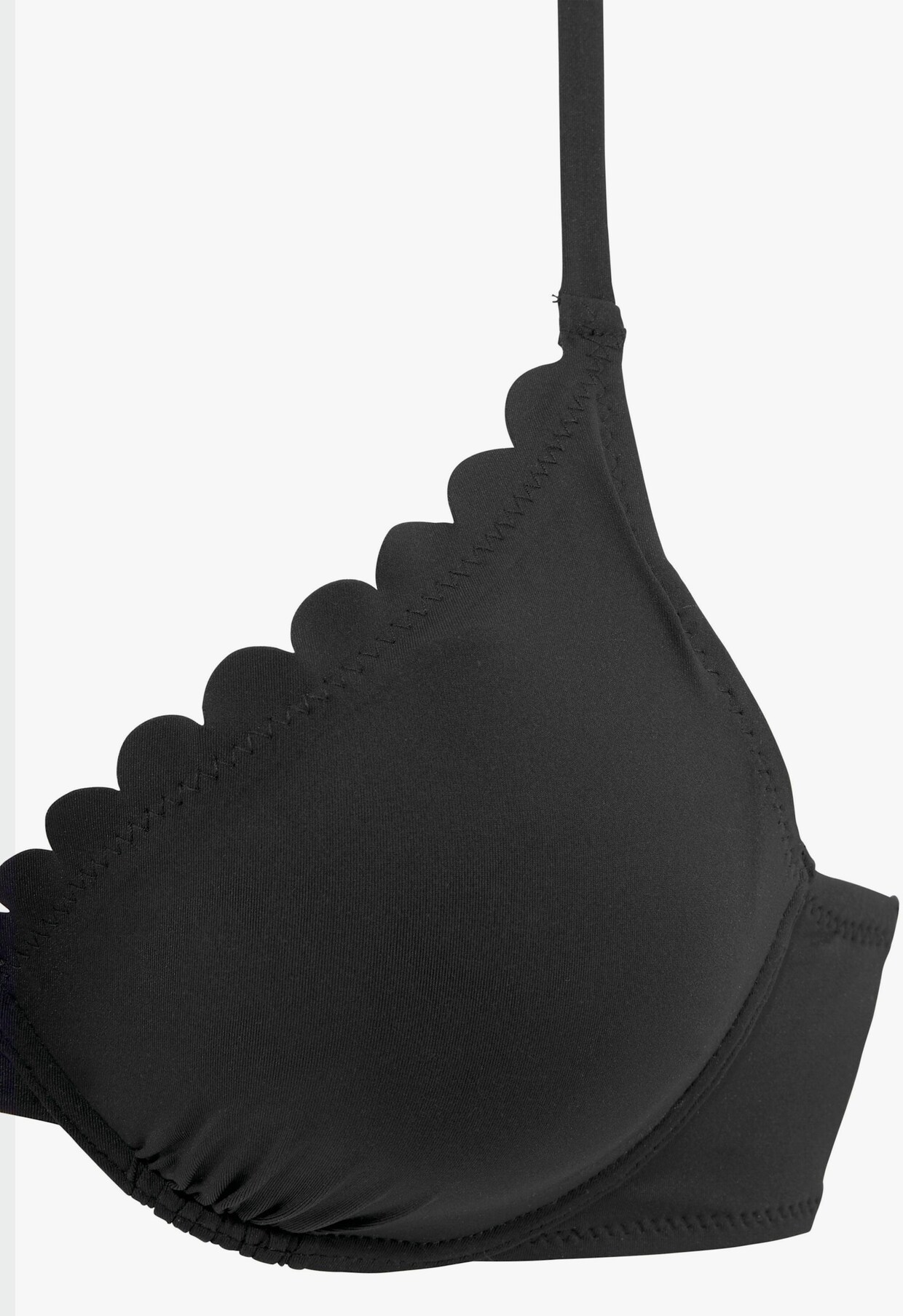 LASCANA Bügel-Bikini-Top - schwarz