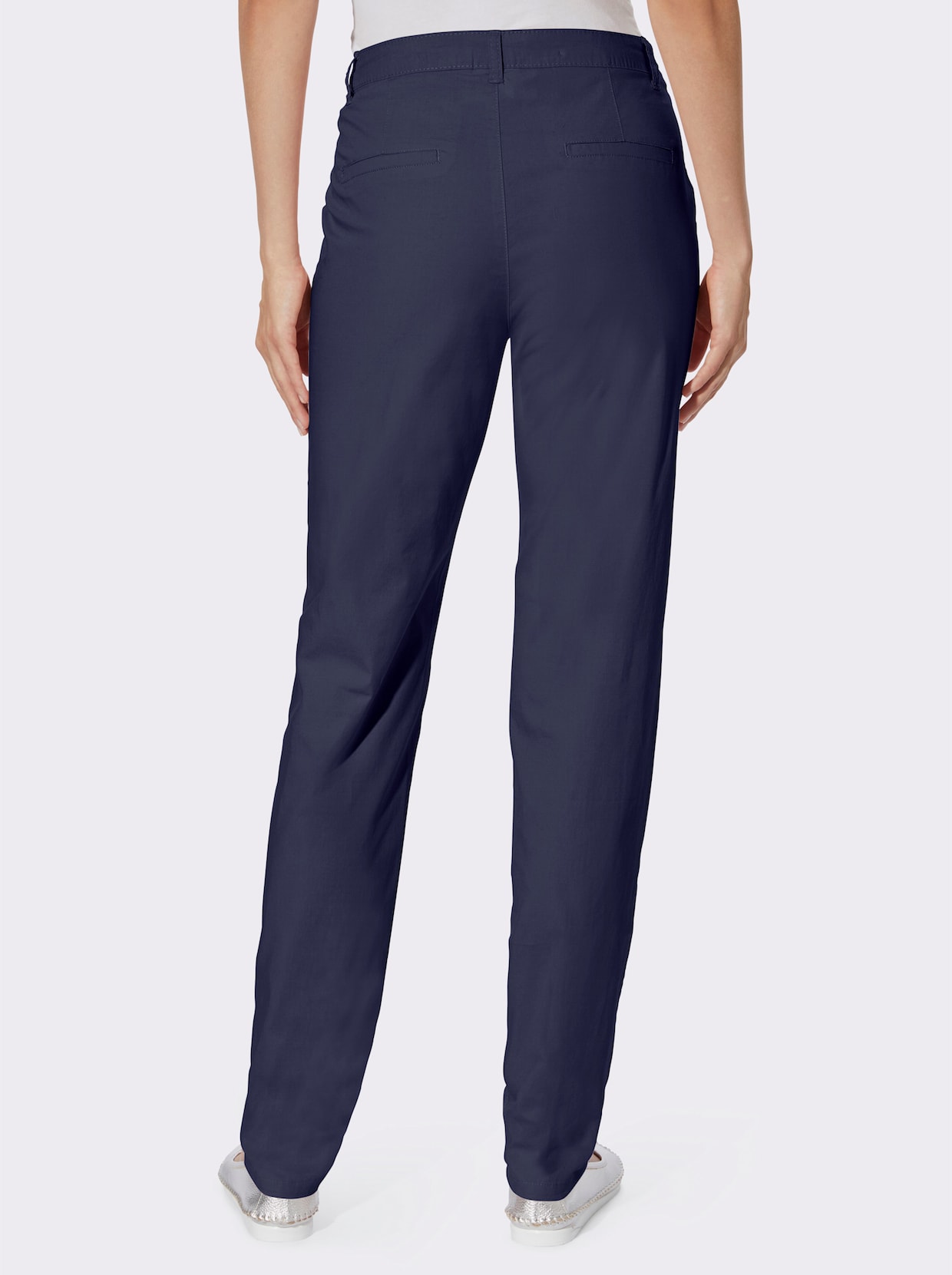 heine Pantalon chino - marine