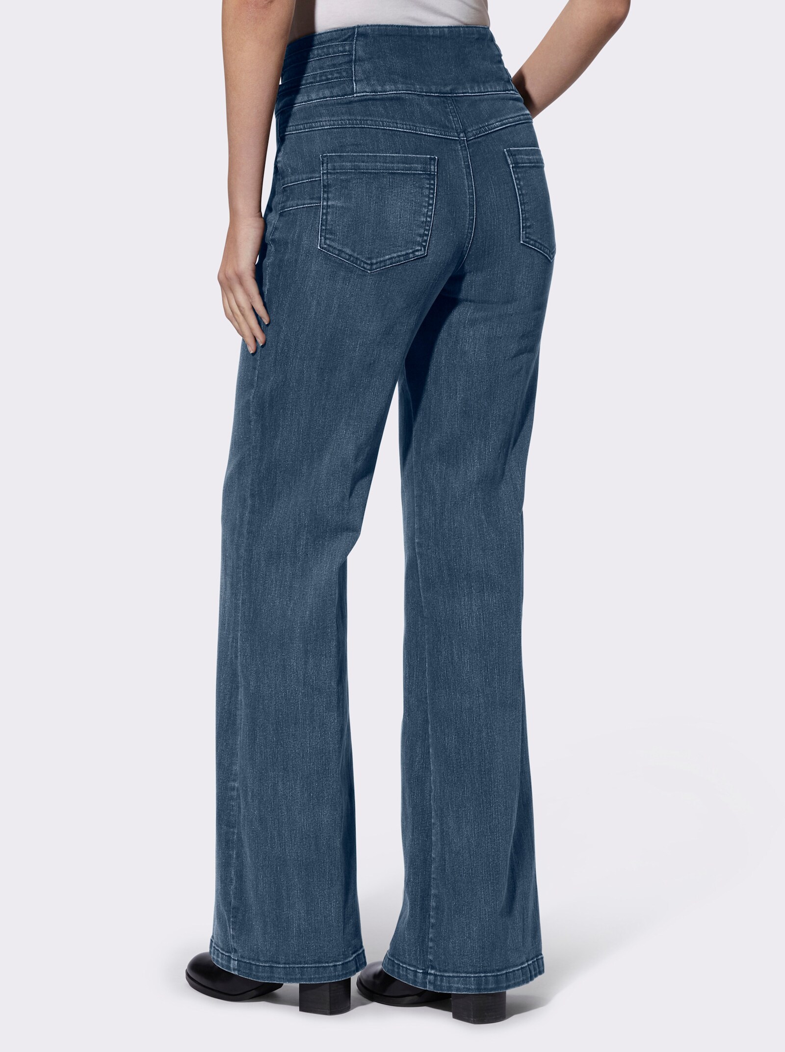 heine Jean bootcut - bleu délavé