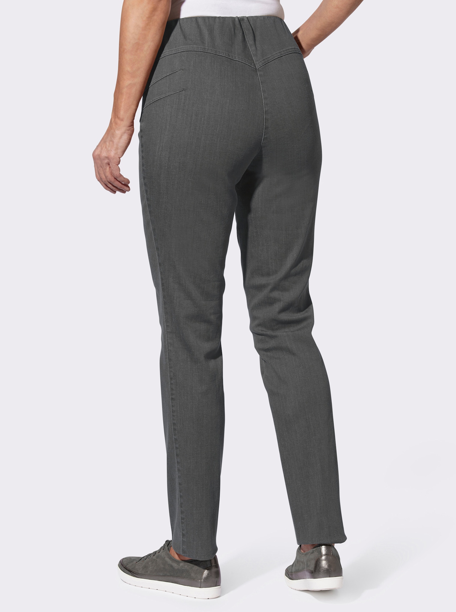 Cosma Jeans mit Po-Push-up-Effekt - grey-denim