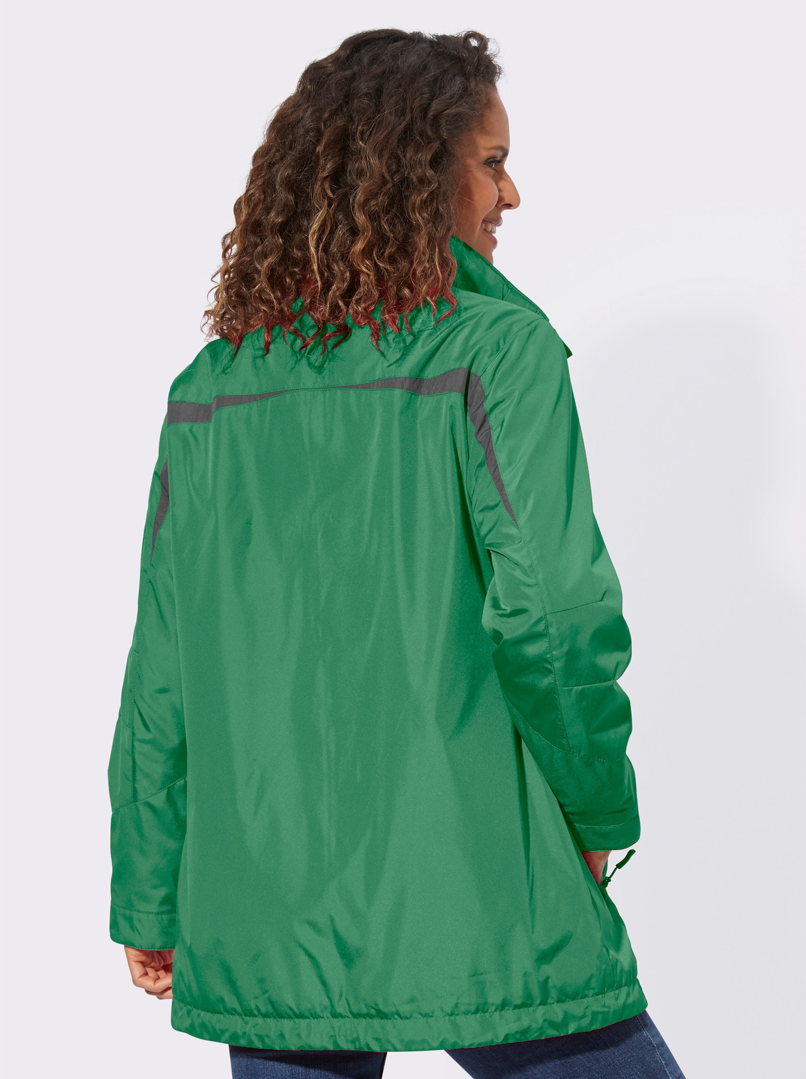 Funktionsjacke wind- und wasserabweisend - grün