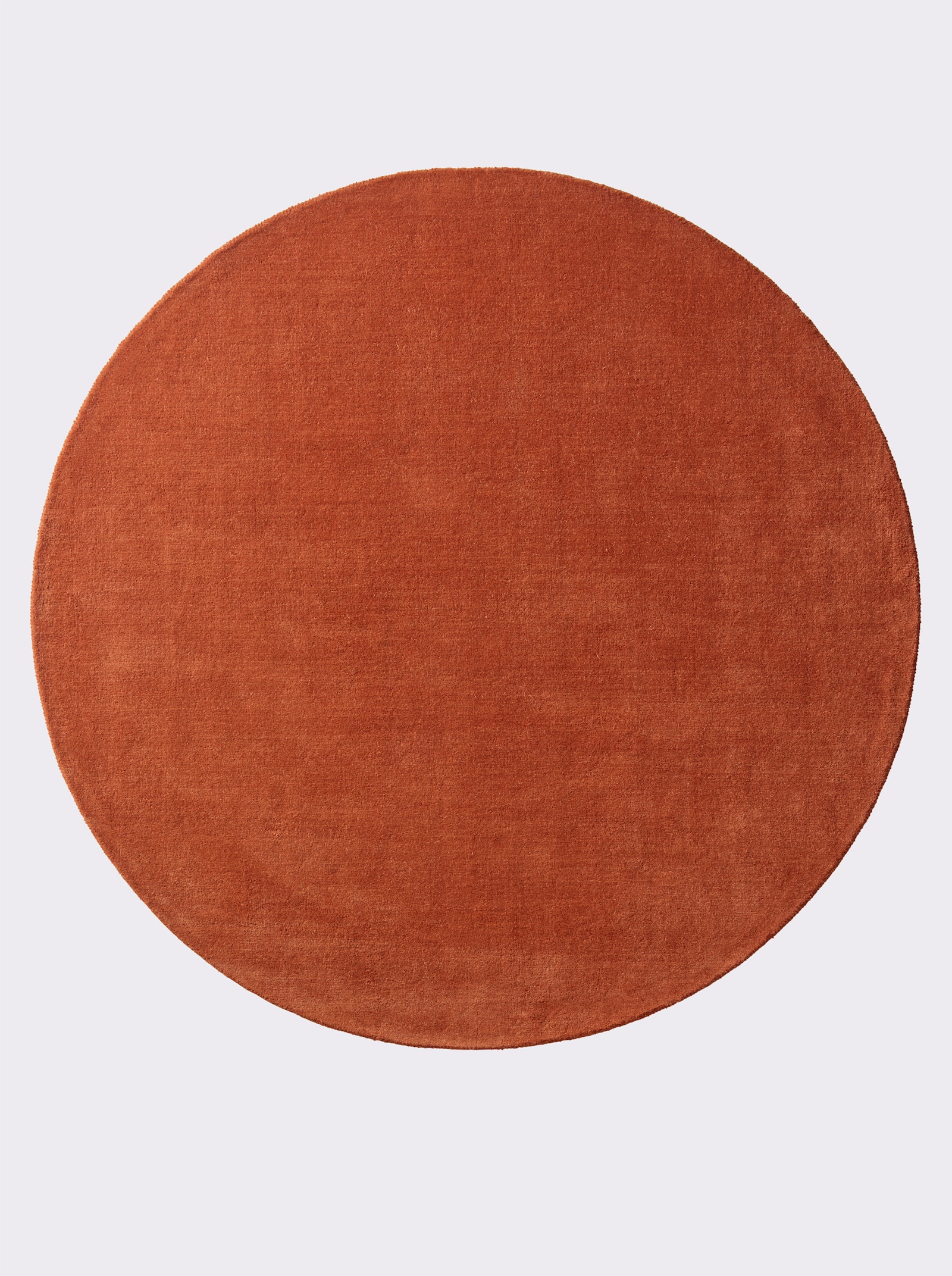 heine home Hochflorteppich - terracotta