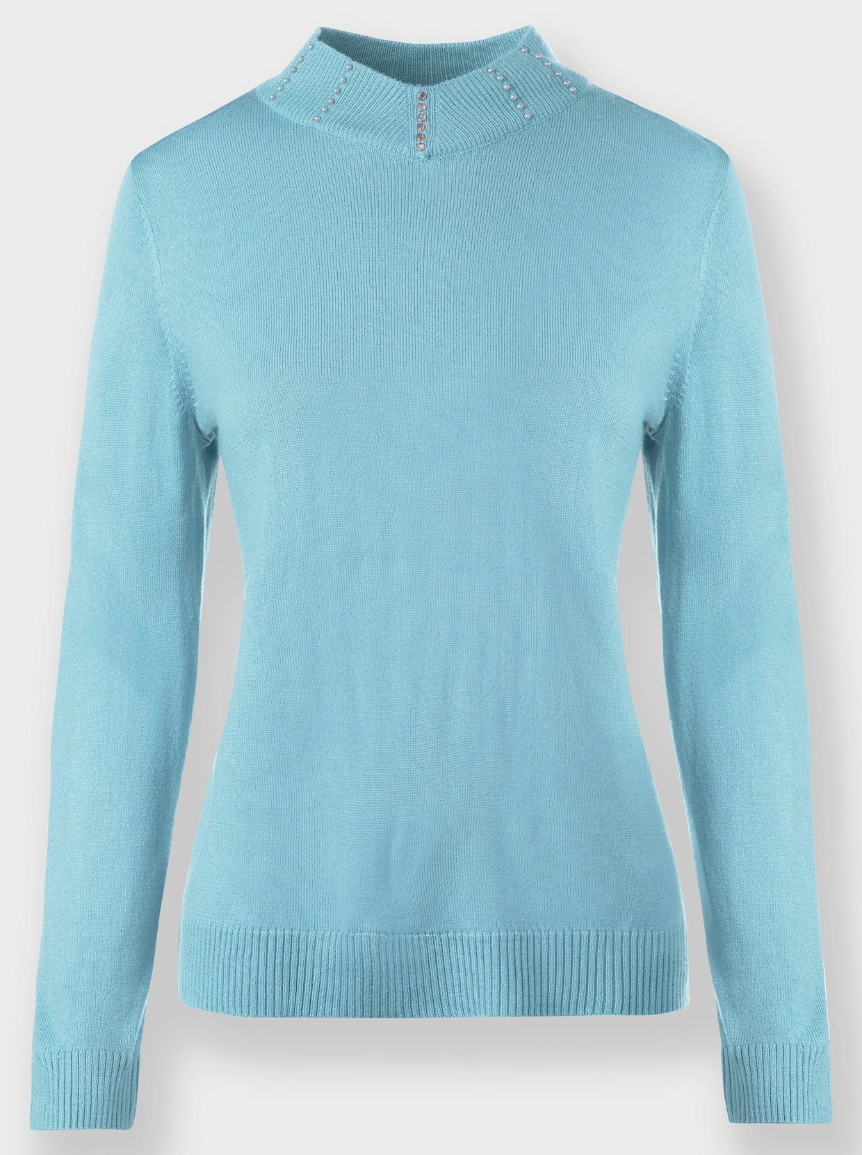 Pullover met lange mouwen - aquamarine