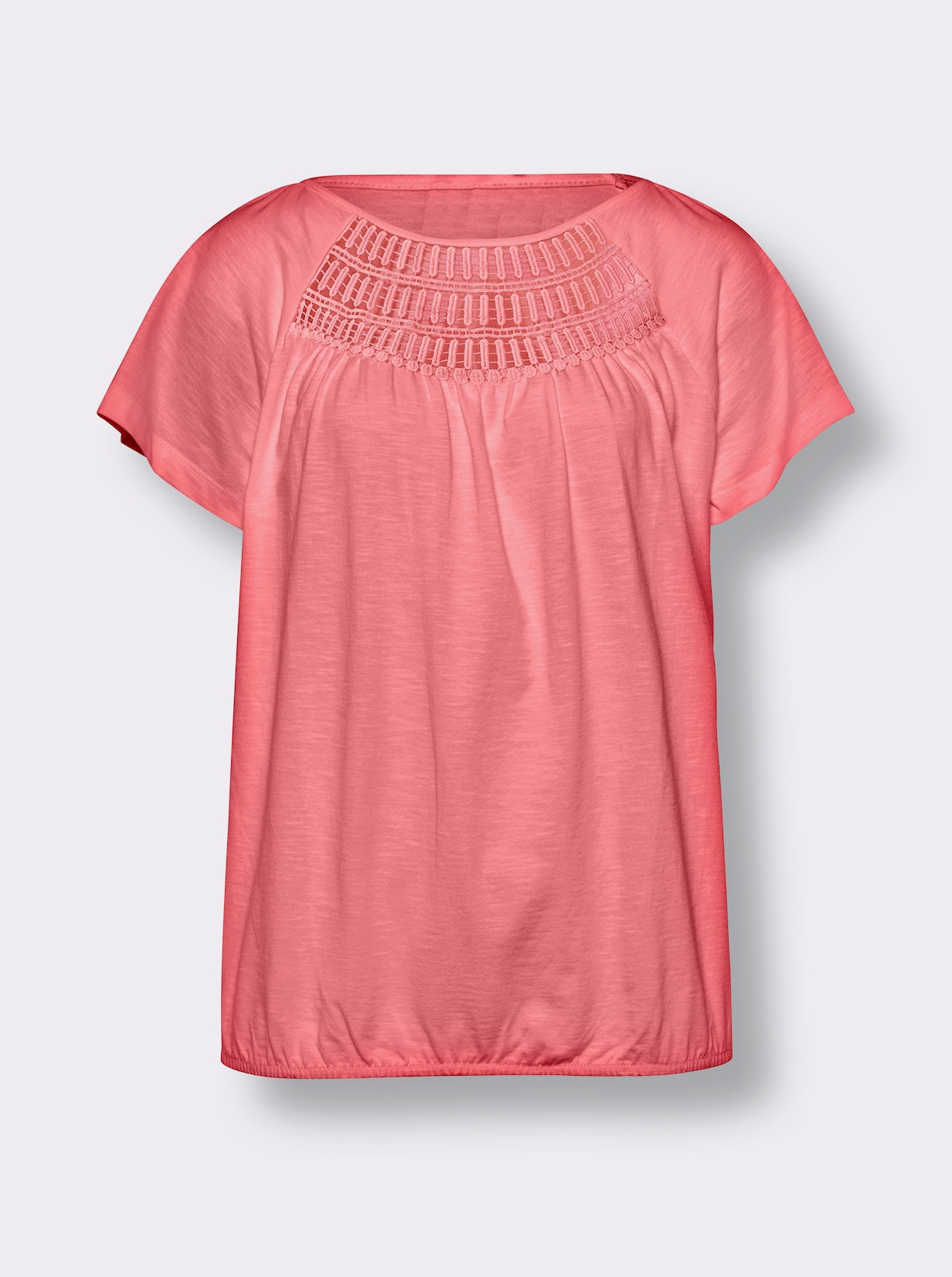 heine Rundhalsshirt - flamingo