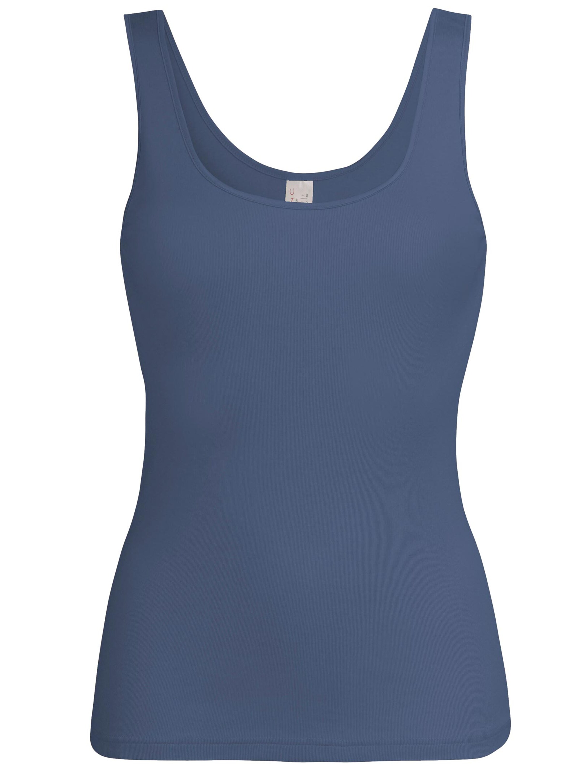 Achseltop - mittelblau