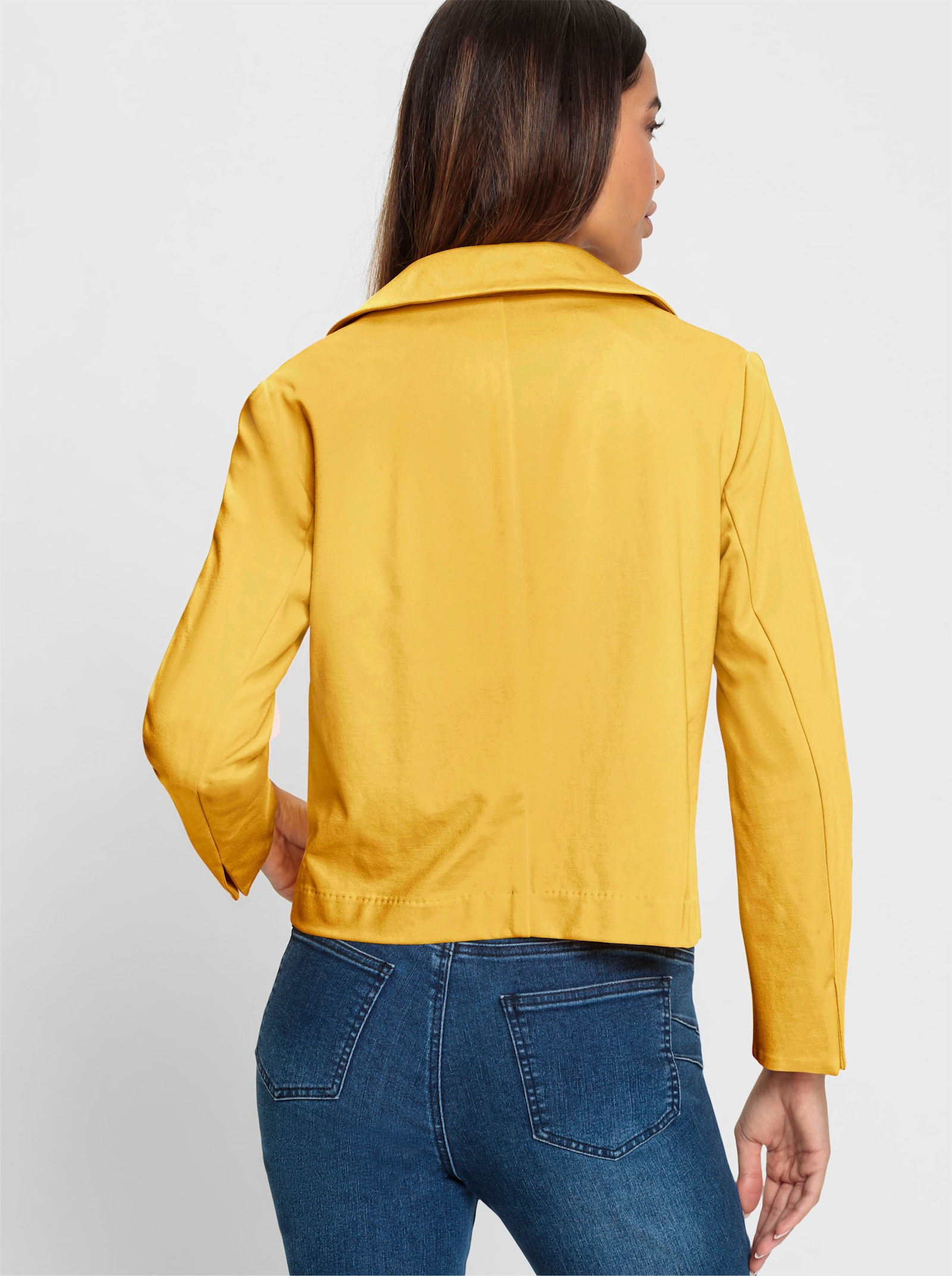 heine Jerseyblazer in Kurzform - sonnengelb