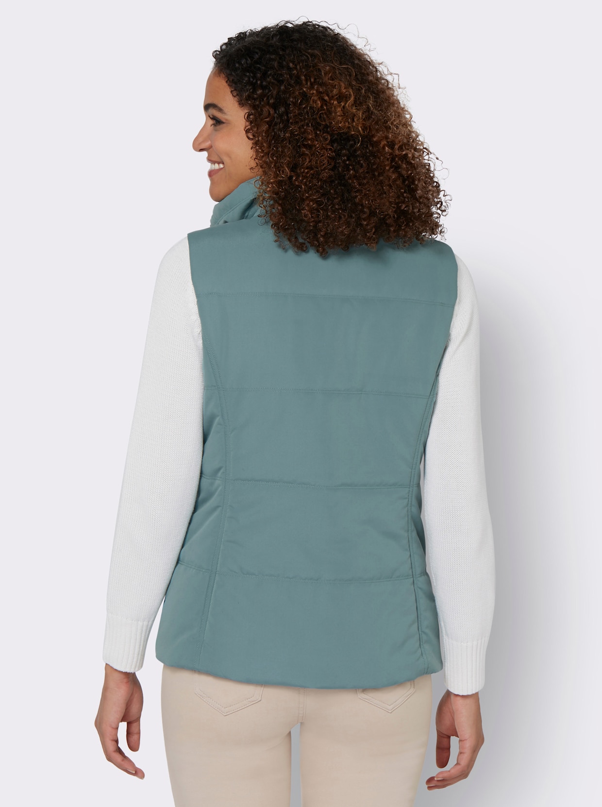 Gilet matelassé - jade