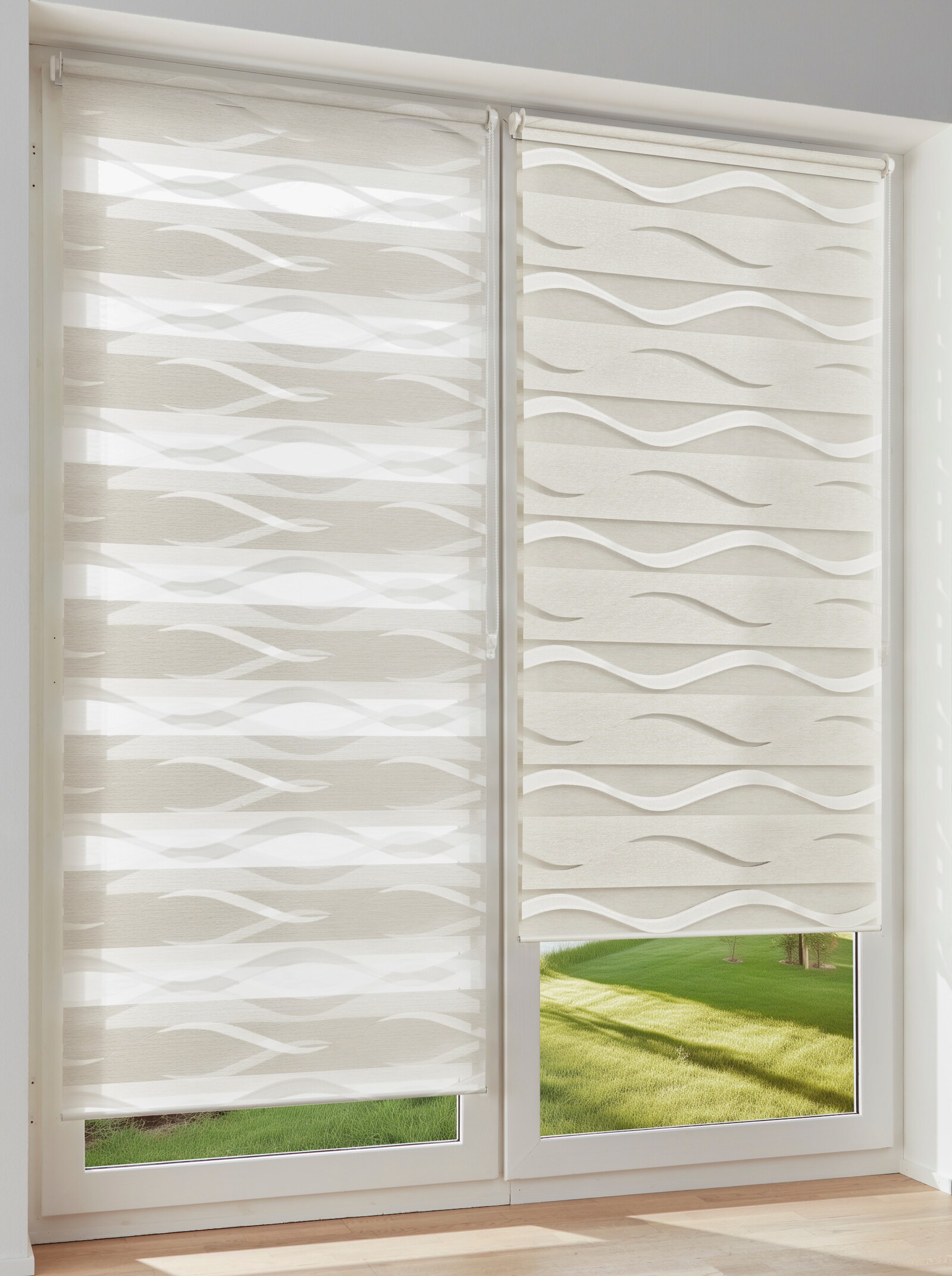 heine home Doppelrollo - beige