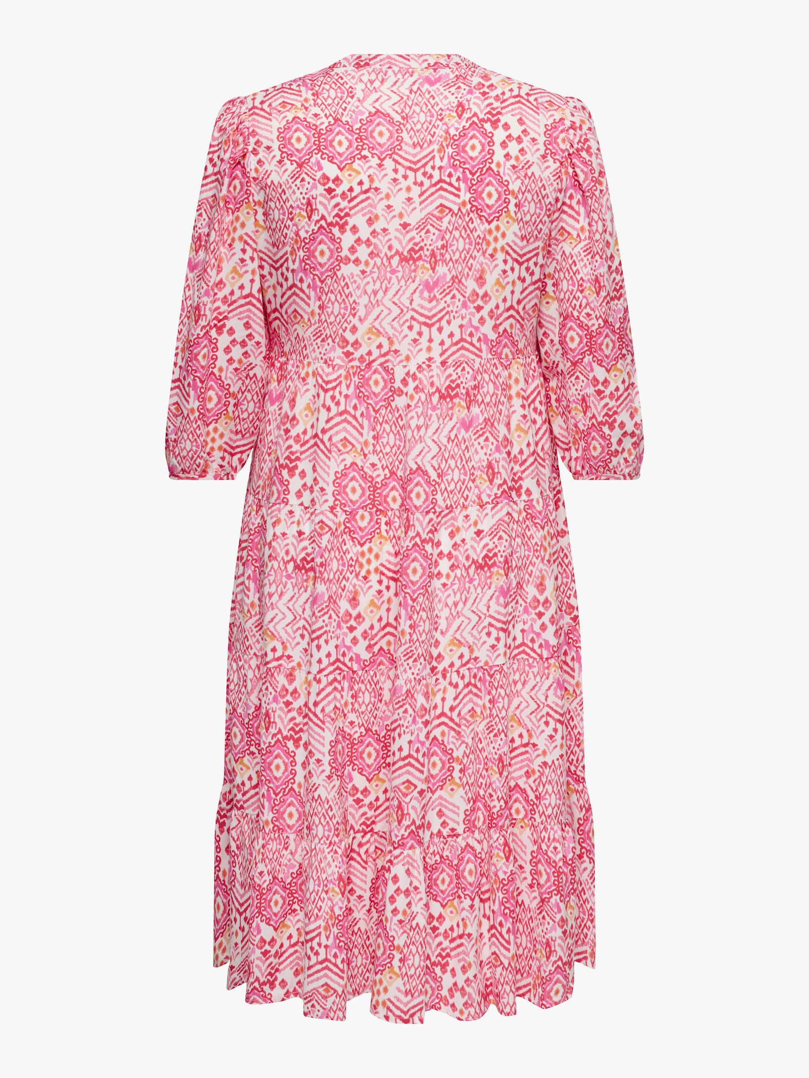 ONLY CARMAKOMA Tunikakleid - cloud dancer aop:sikka graphic