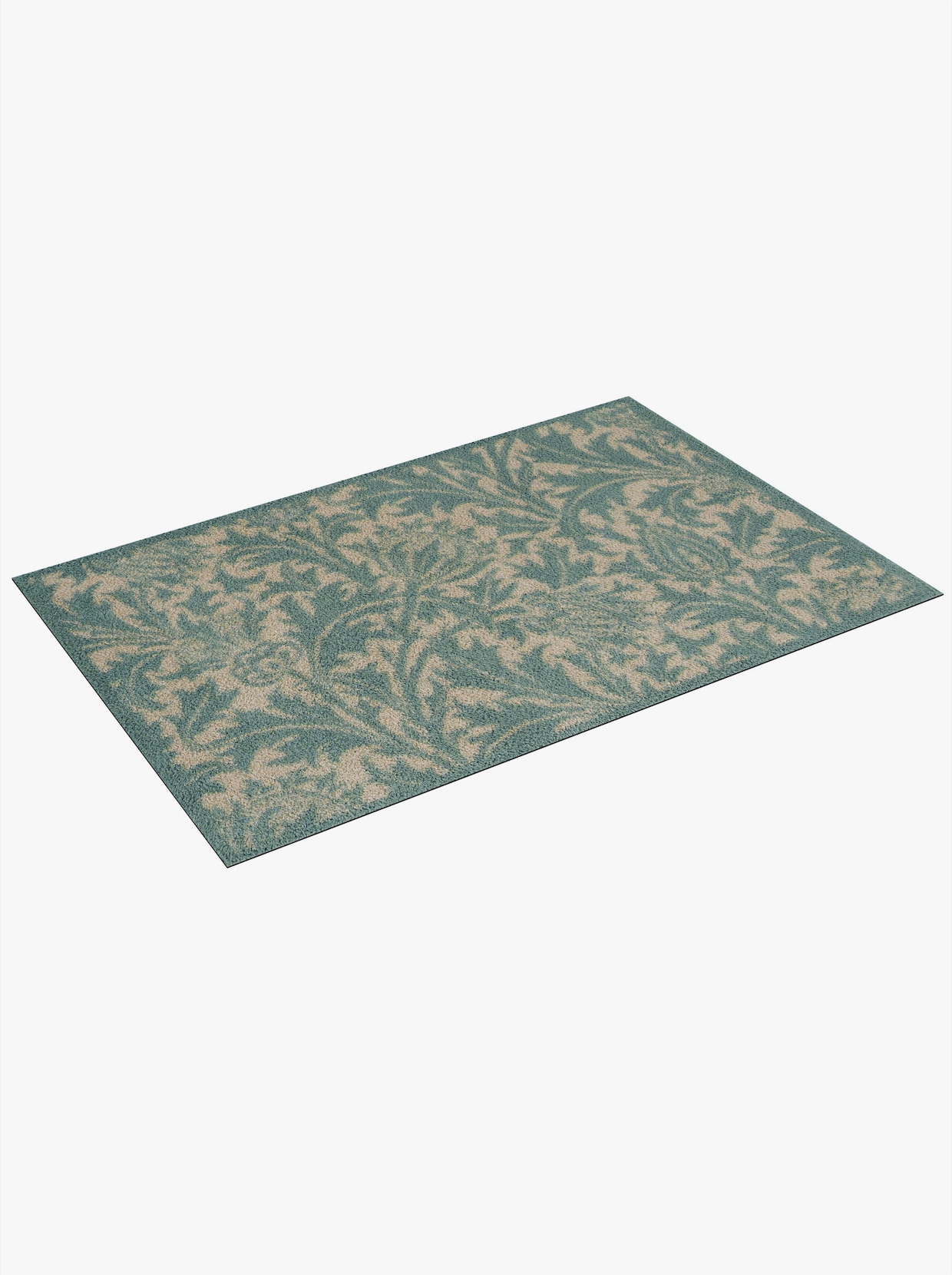 Turtle Mat Fußmatte - grün-beige