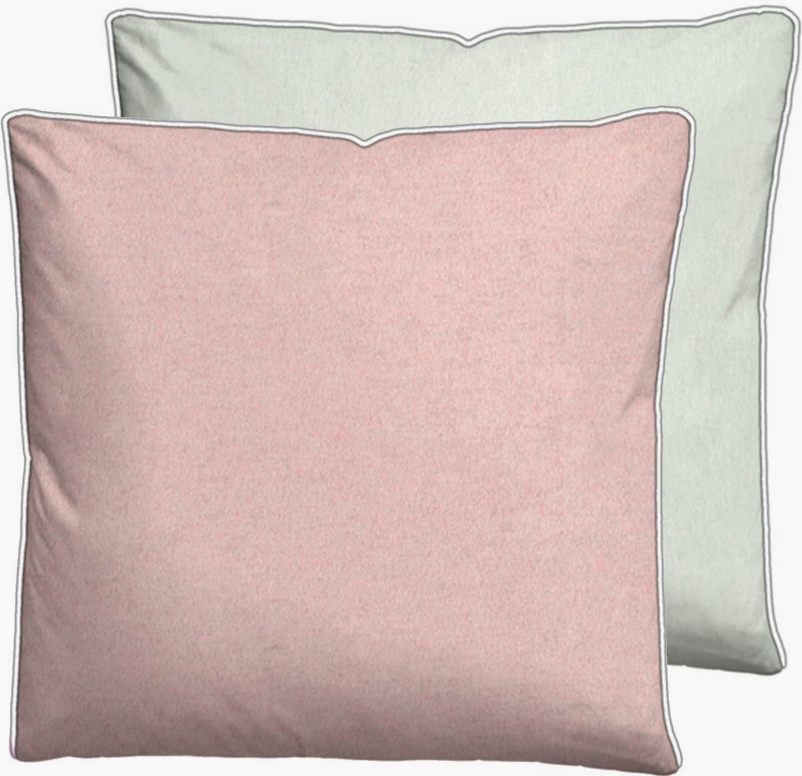 Biberna Bettwäsche - rosé-grau