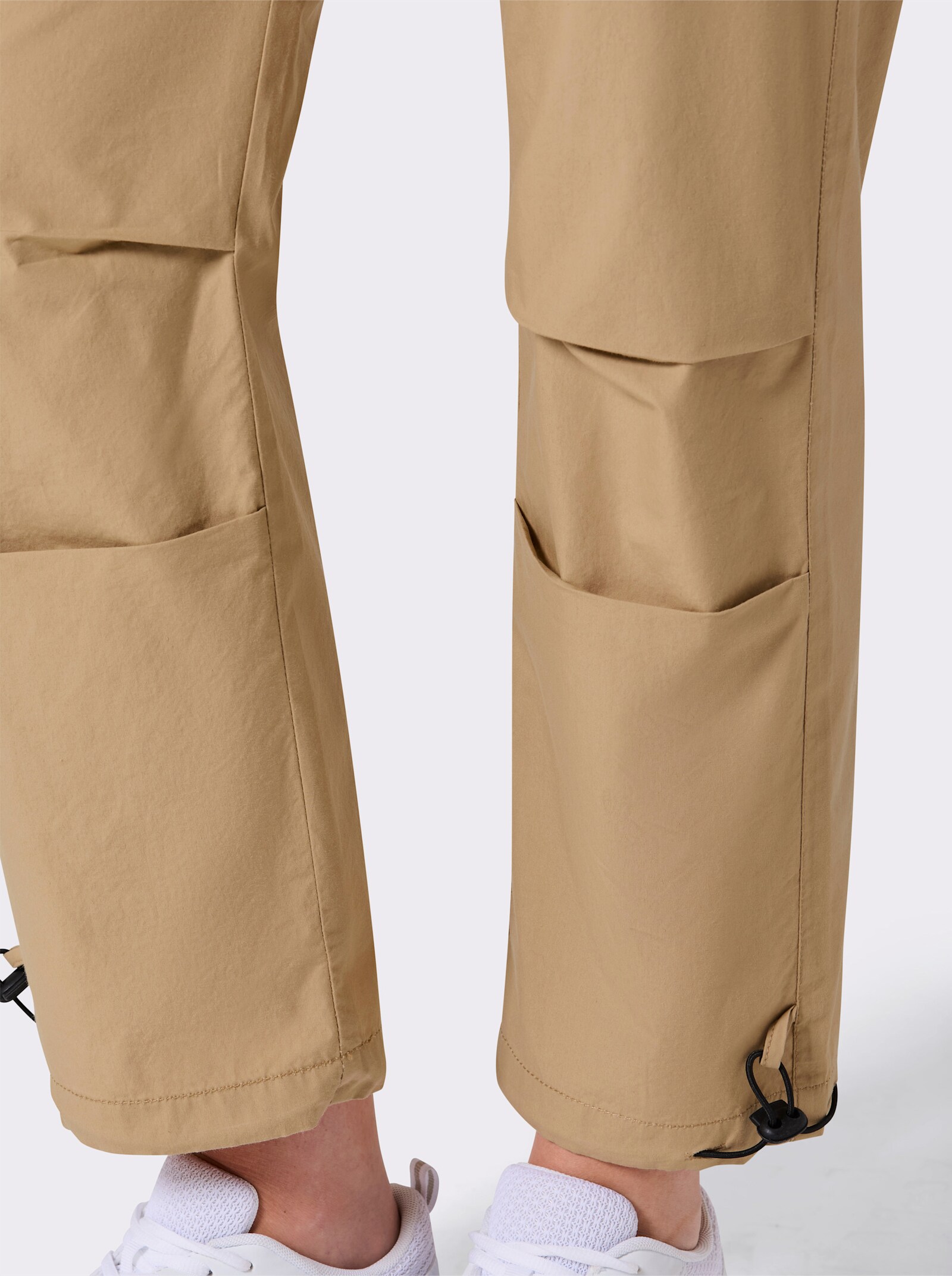 Catamaran Sports Freizeithose mit Pattentaschen hinten - camel