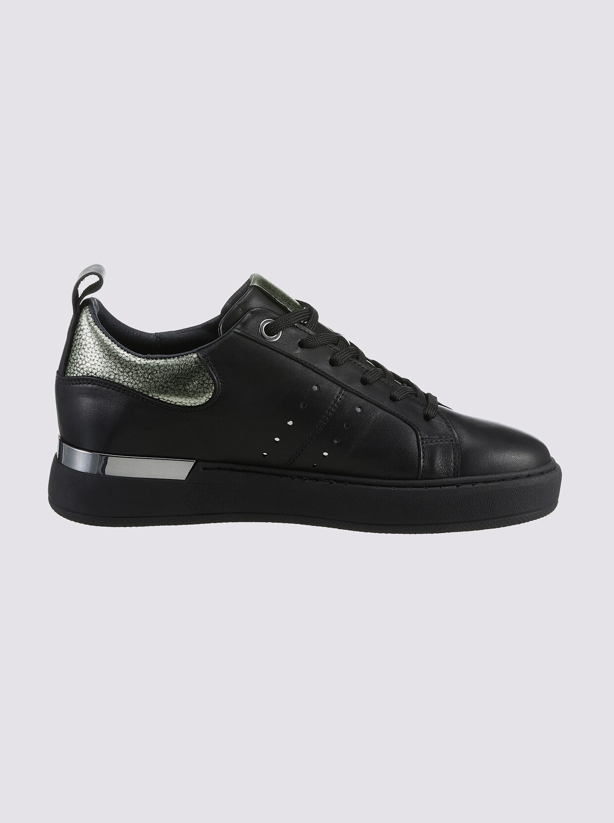 heine Sneaker - zwart/zilverkleur