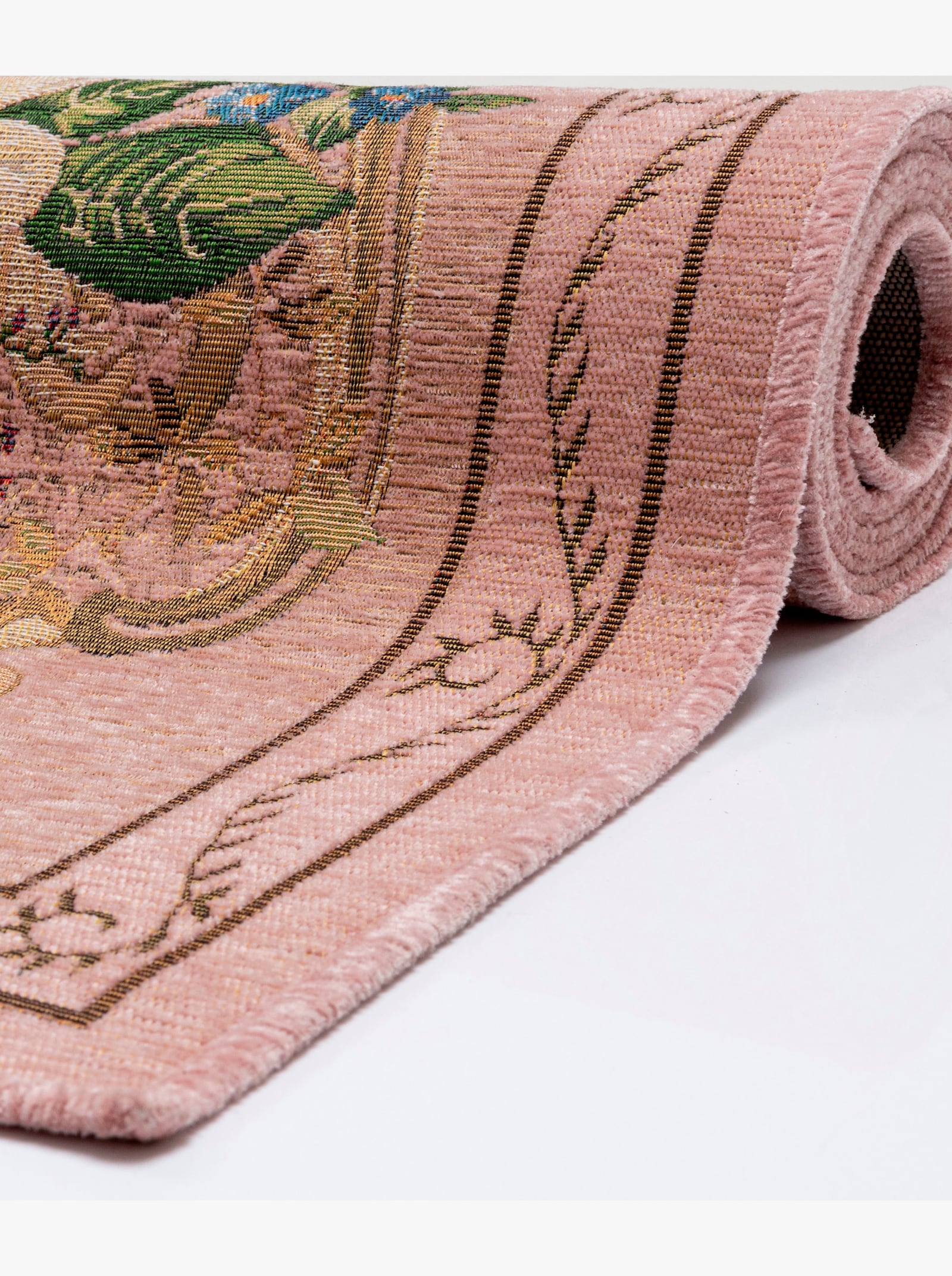 Theko Teppich - rose