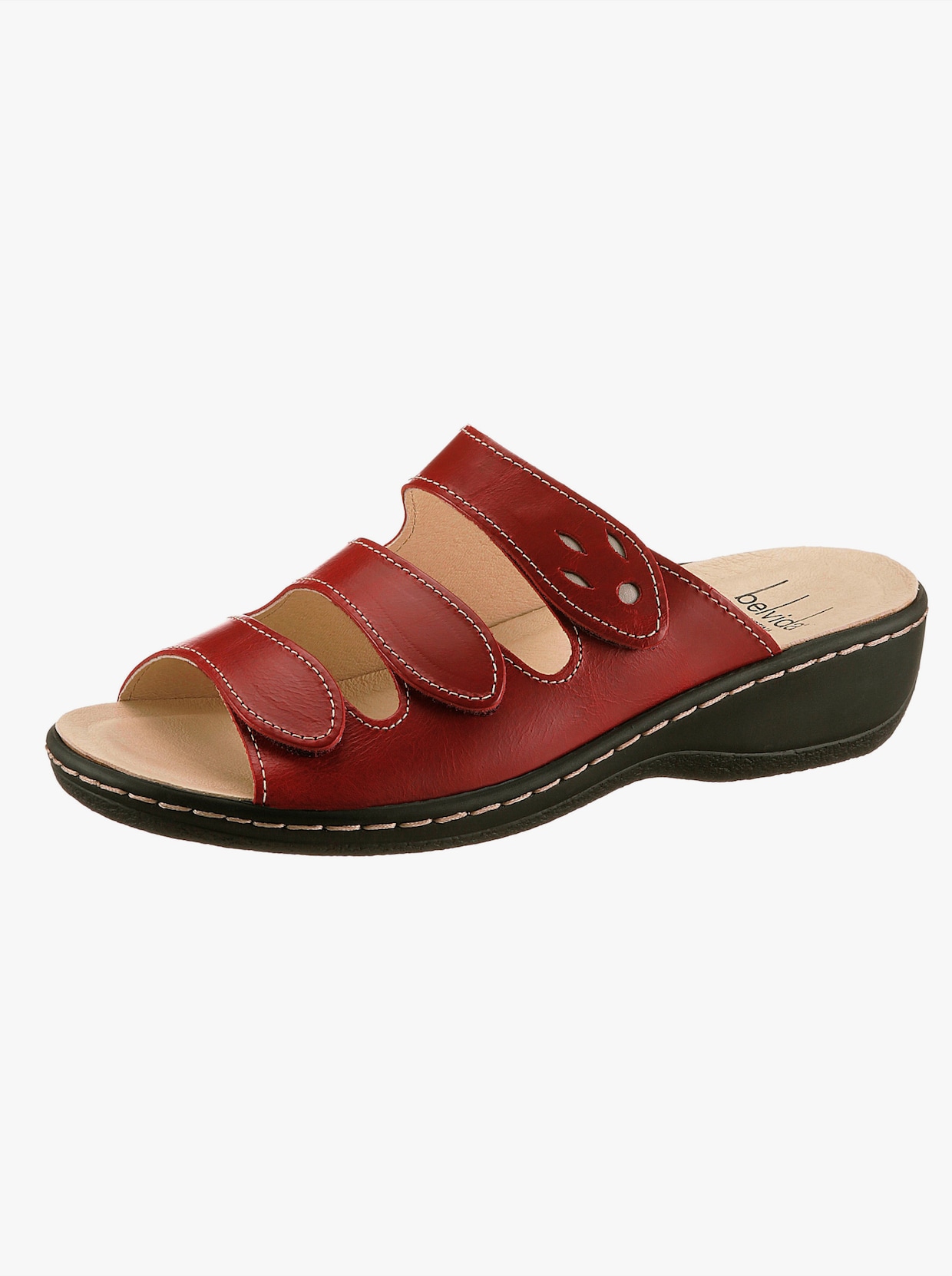 Belvida slippers - rood